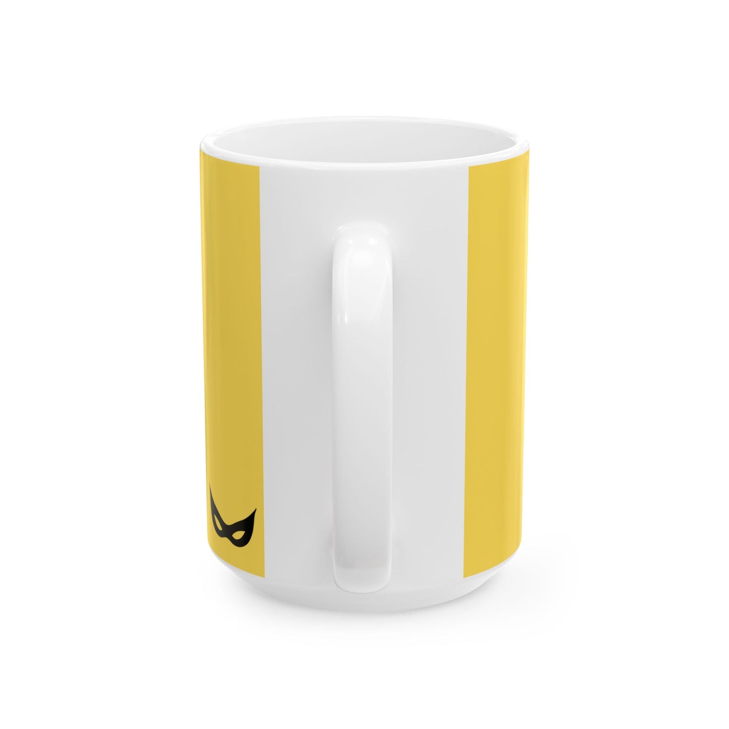Woke Up Sexy As Hell Again Mug, YELLOW - Super Hero Edition