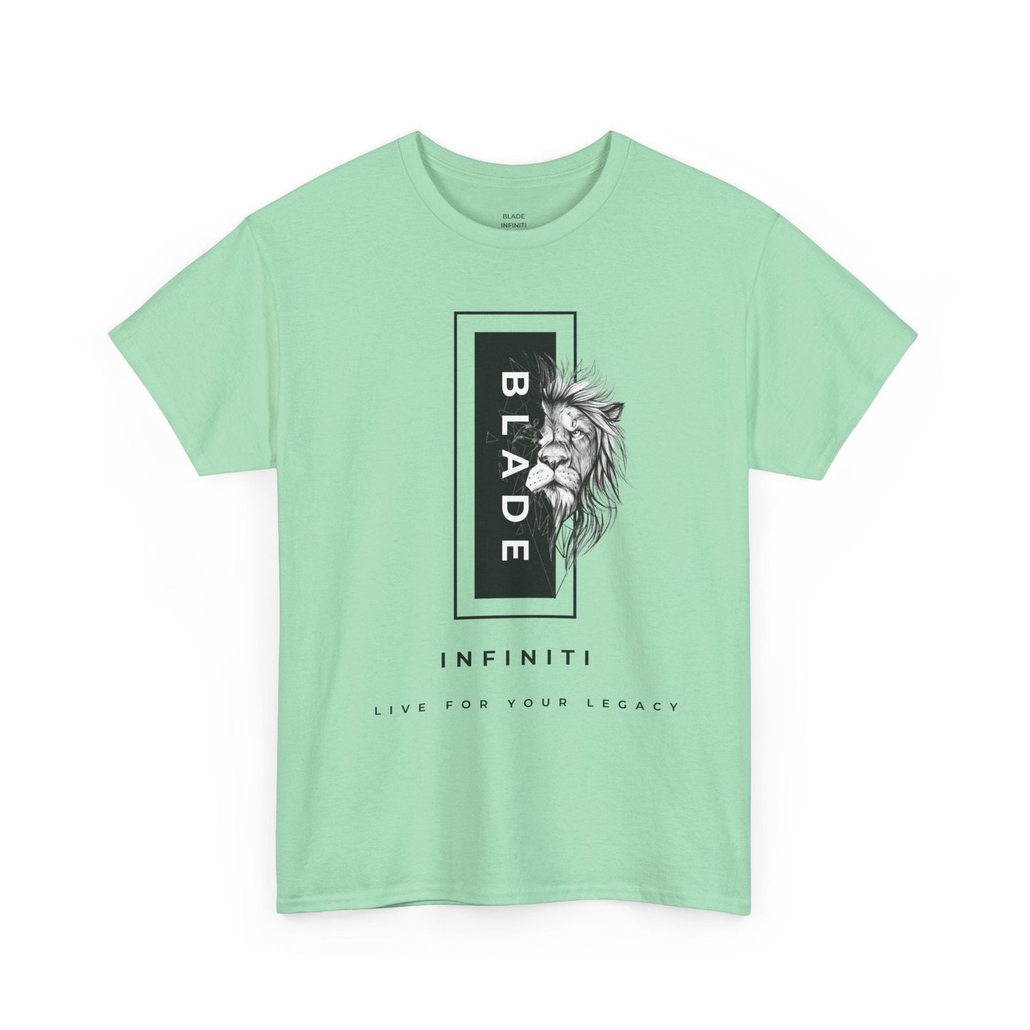 King Mane Legacy White/Black Lion T-Shirt