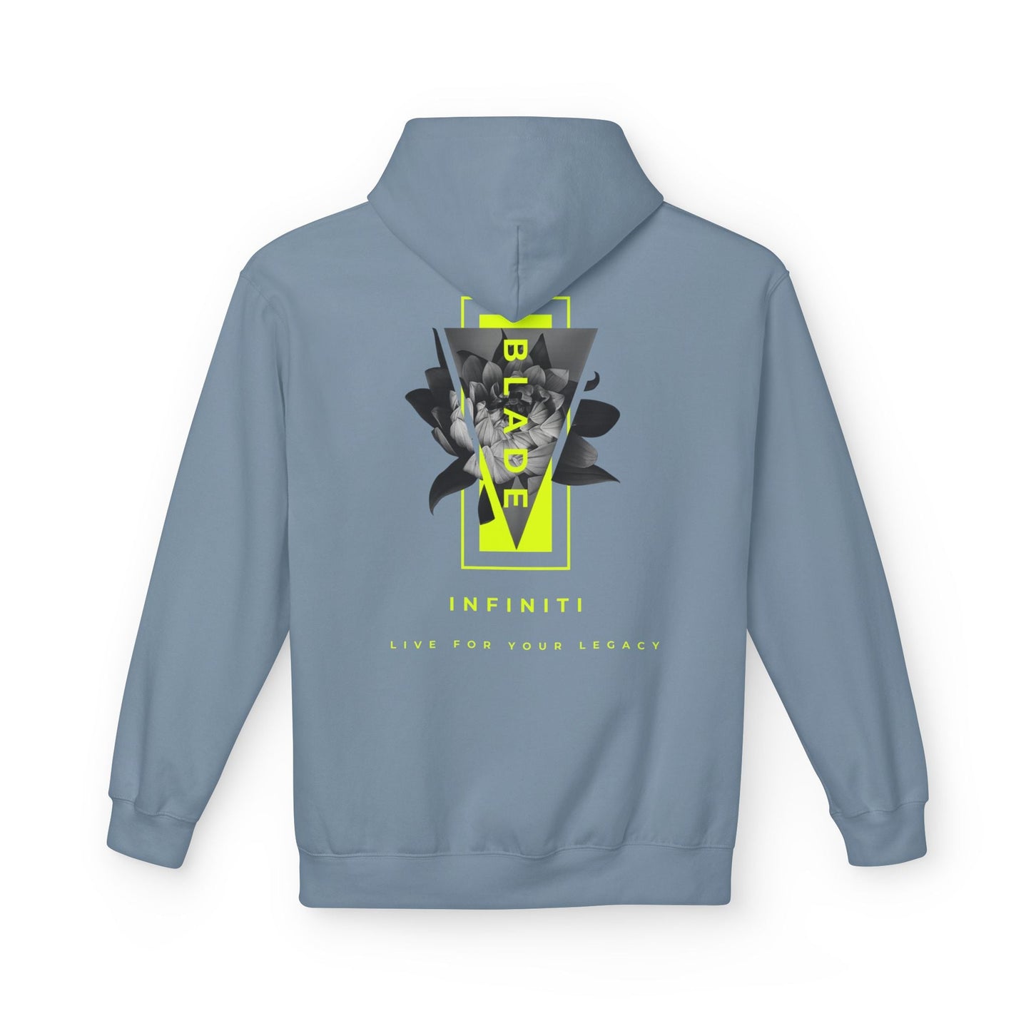 Flora Essence Neon Green TX Floral Hoodie