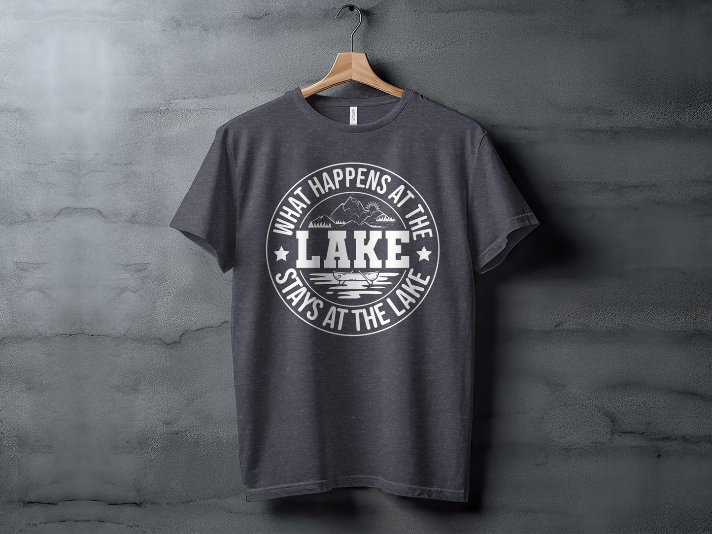 What Happens At The Lake Stays At The Lake Graphic T-Shirt