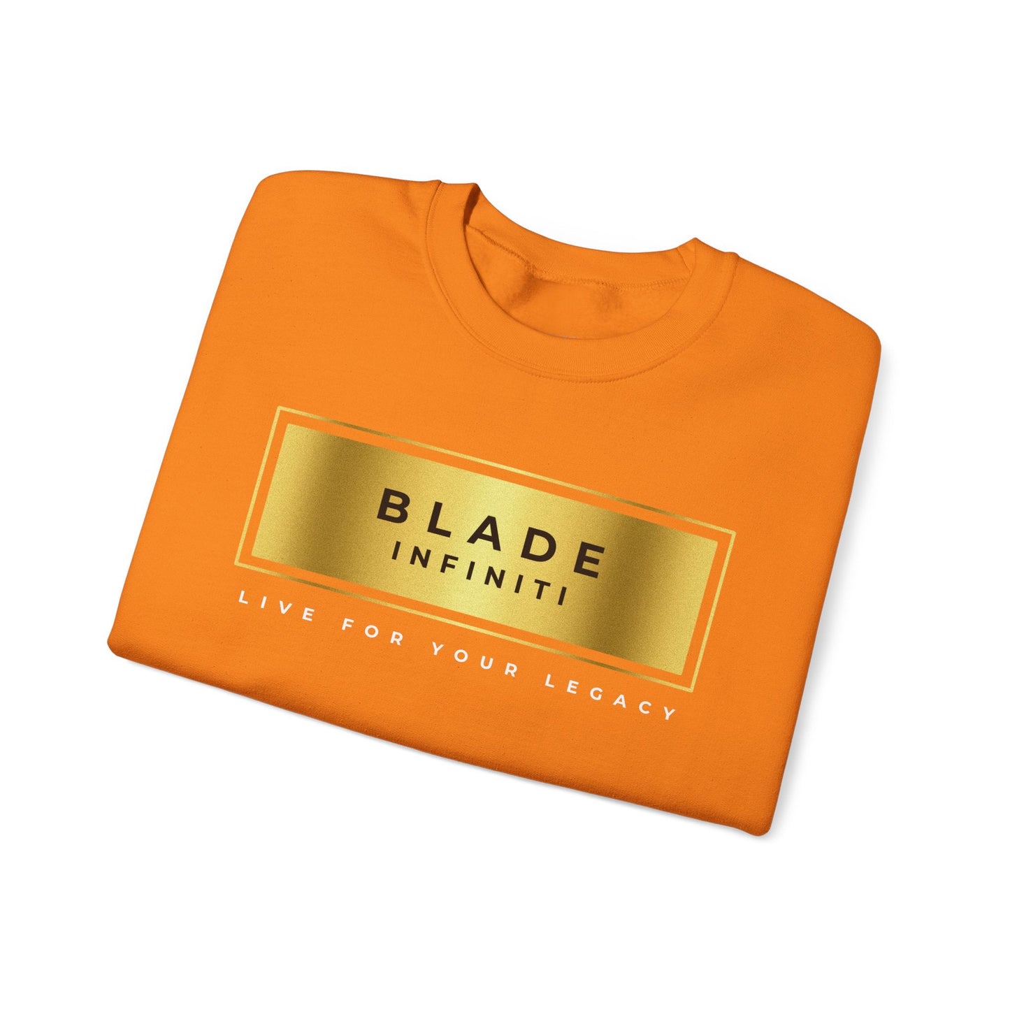 Legacy Essential Gold Unisex Crewneck Sweater