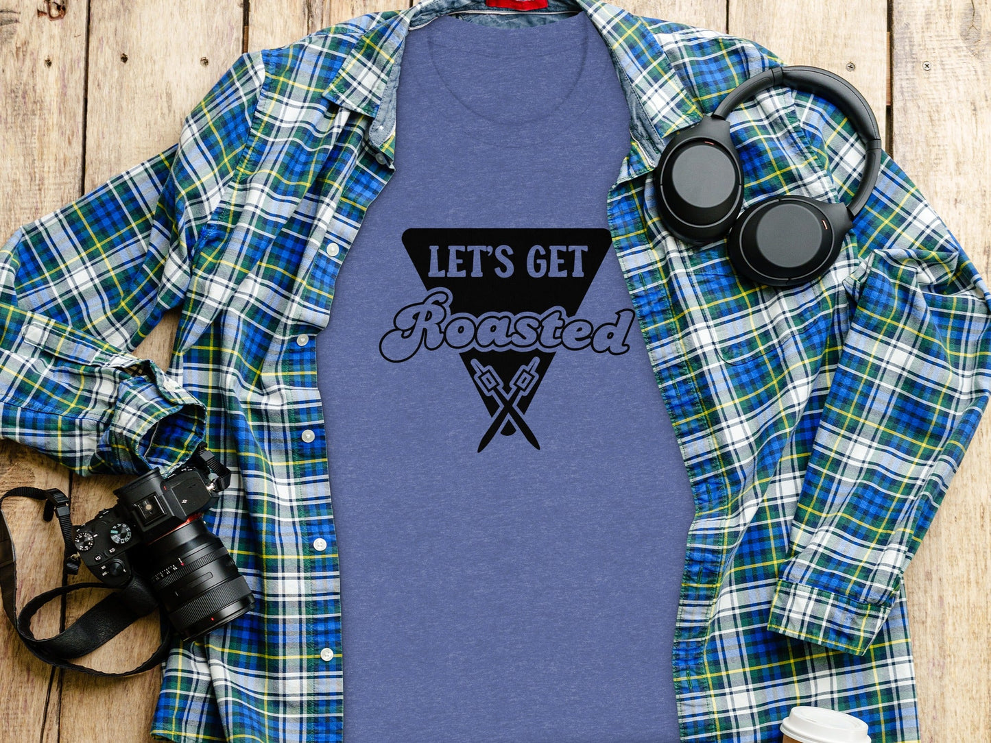 Let's Get Roasted Marshmallow Roasting Sticks T-Shirt
