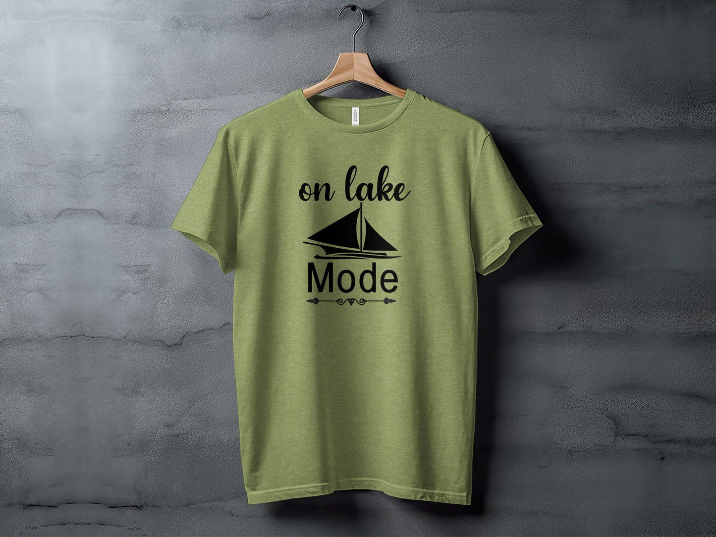 On Lake Mode Boat Vacation Summer Holiday Trip T-Shirt
