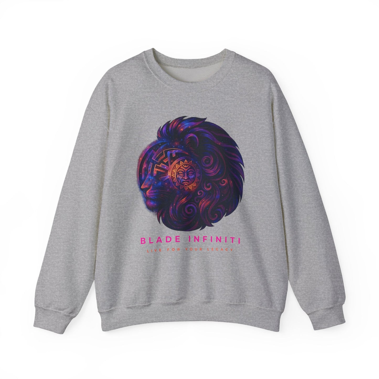 Aztec Lion V2 Unisex Crewneck Sweater