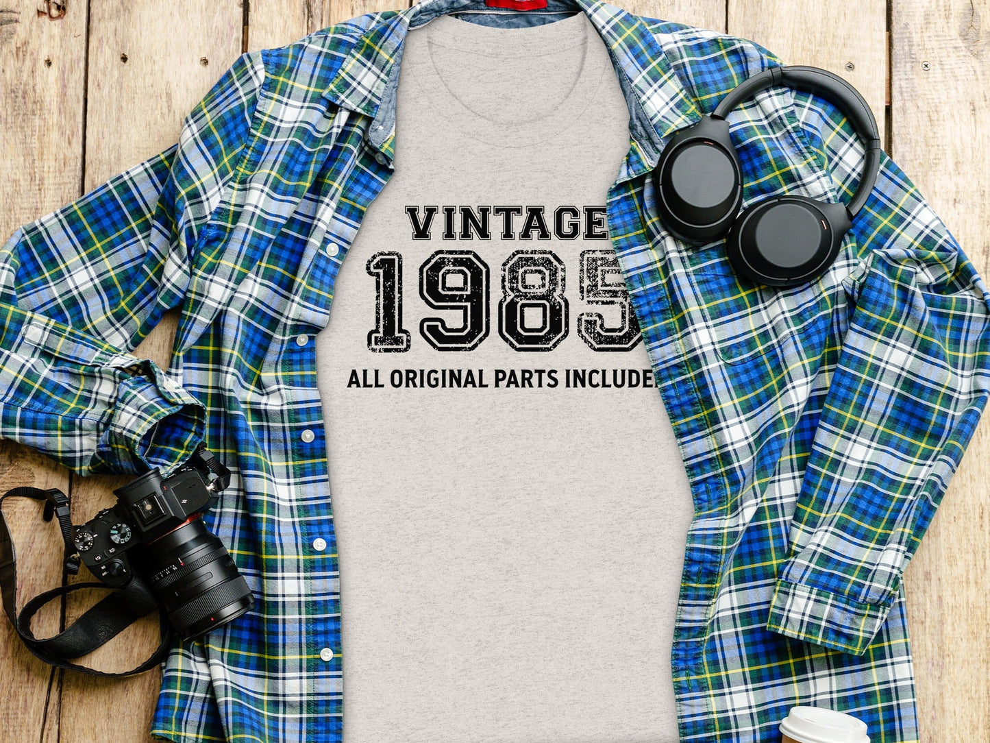 Vintage 1985 All Original Parts Included Birthday T-Shirt