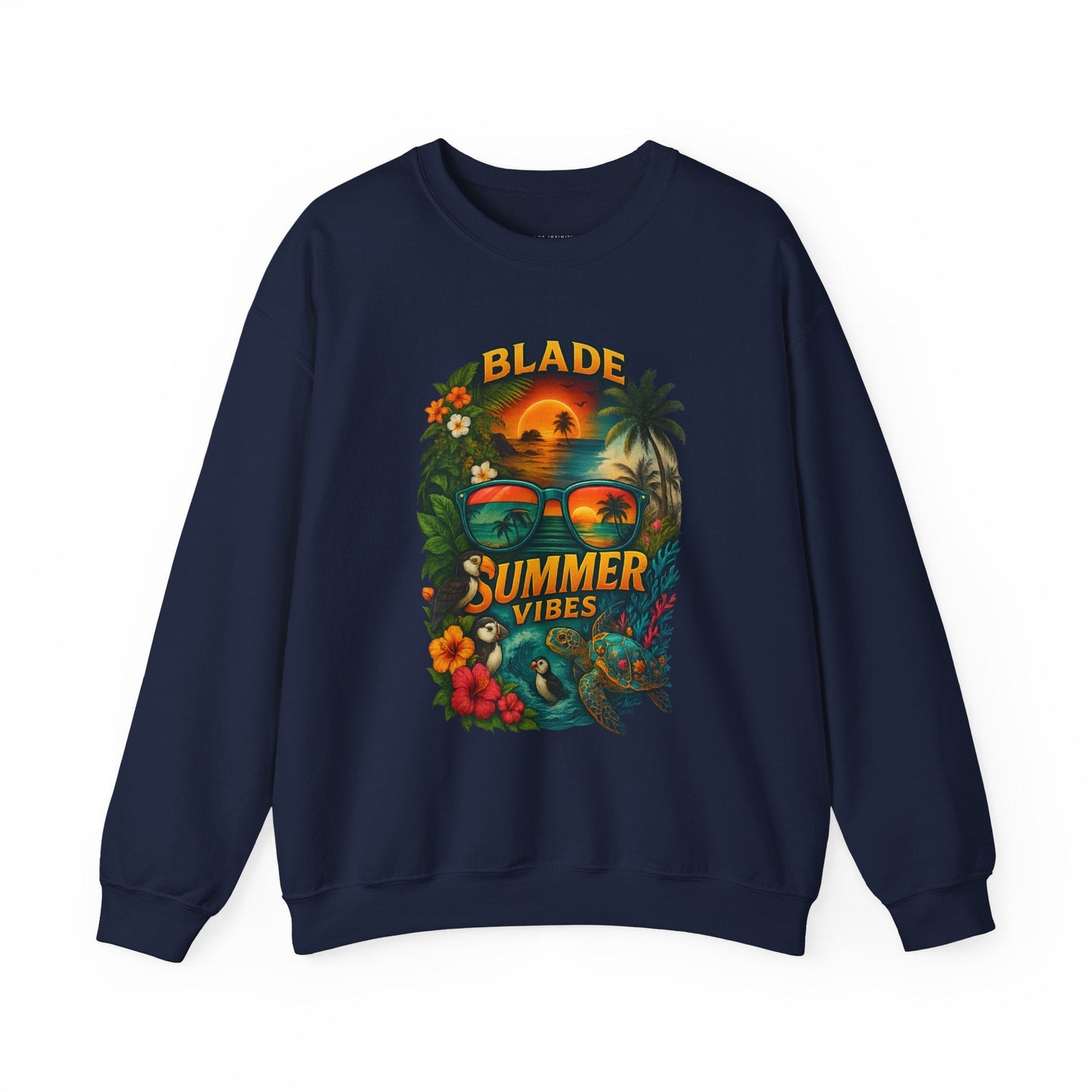Blade Summer Vibes Unisex Crewneck Sweater