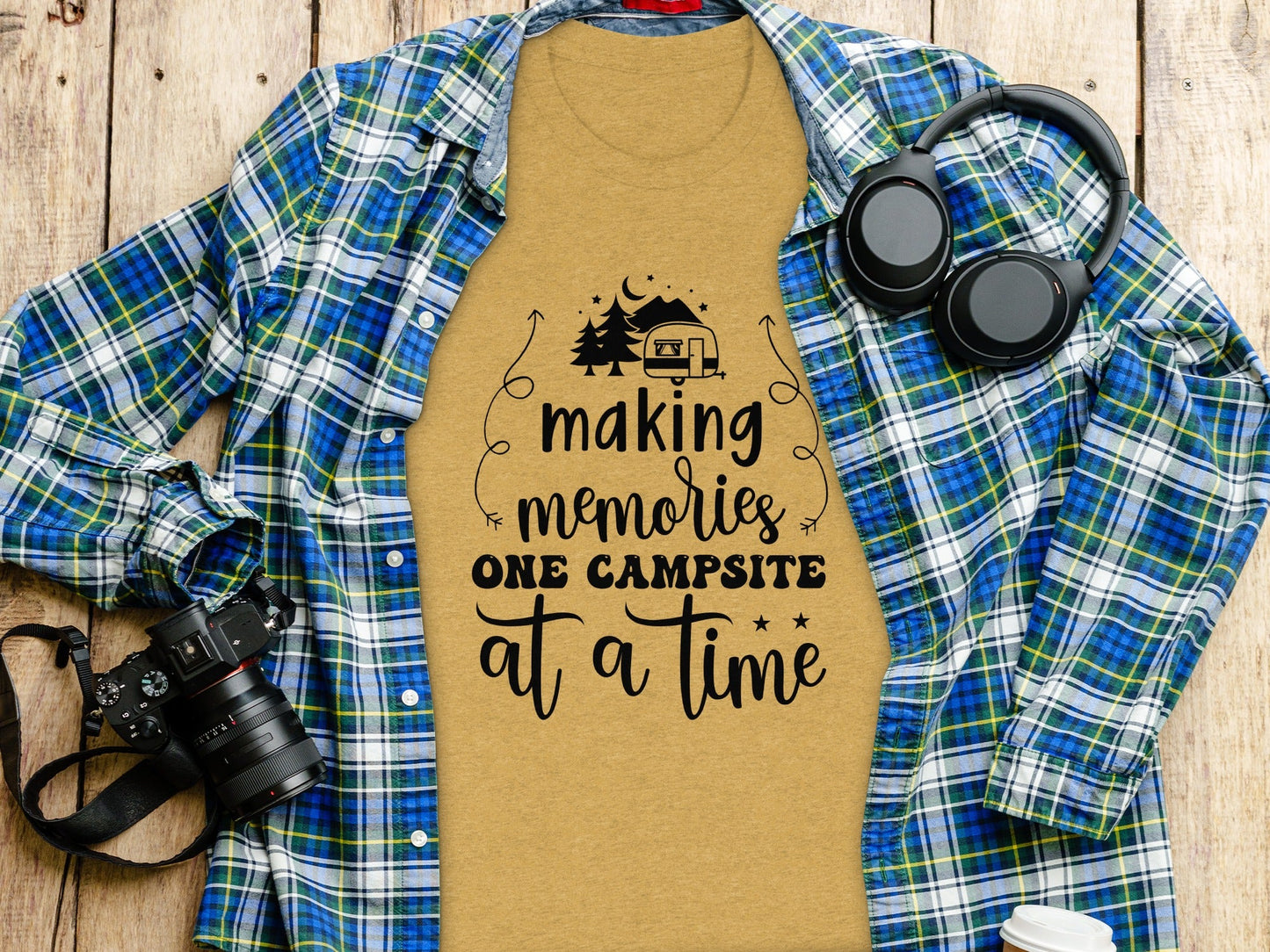 Making Memories One Campsite At A Time Camping T-Shirt