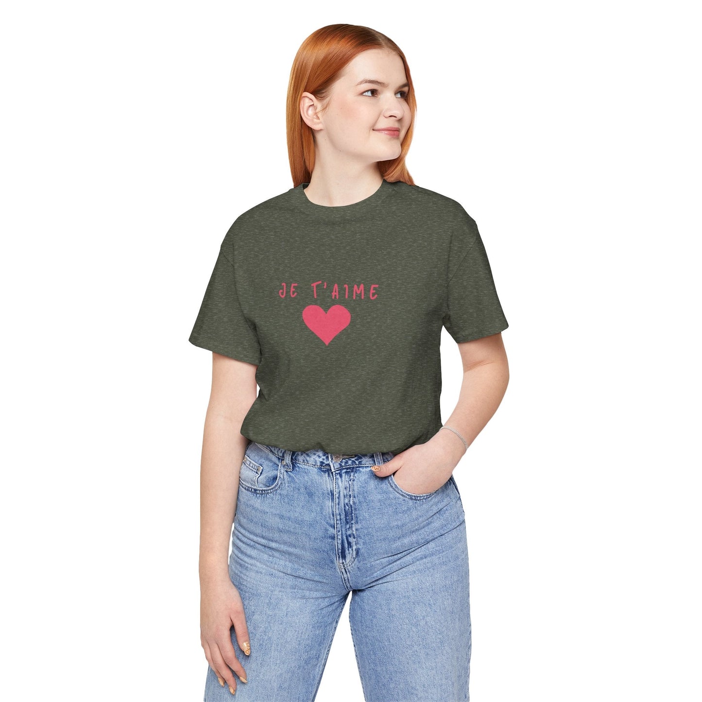 French Graphic Tee - Je T'aime T-Shirt