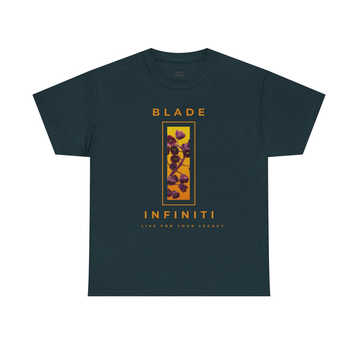 Essence of Infiniti Orange/Purple/Floral T-Shirt