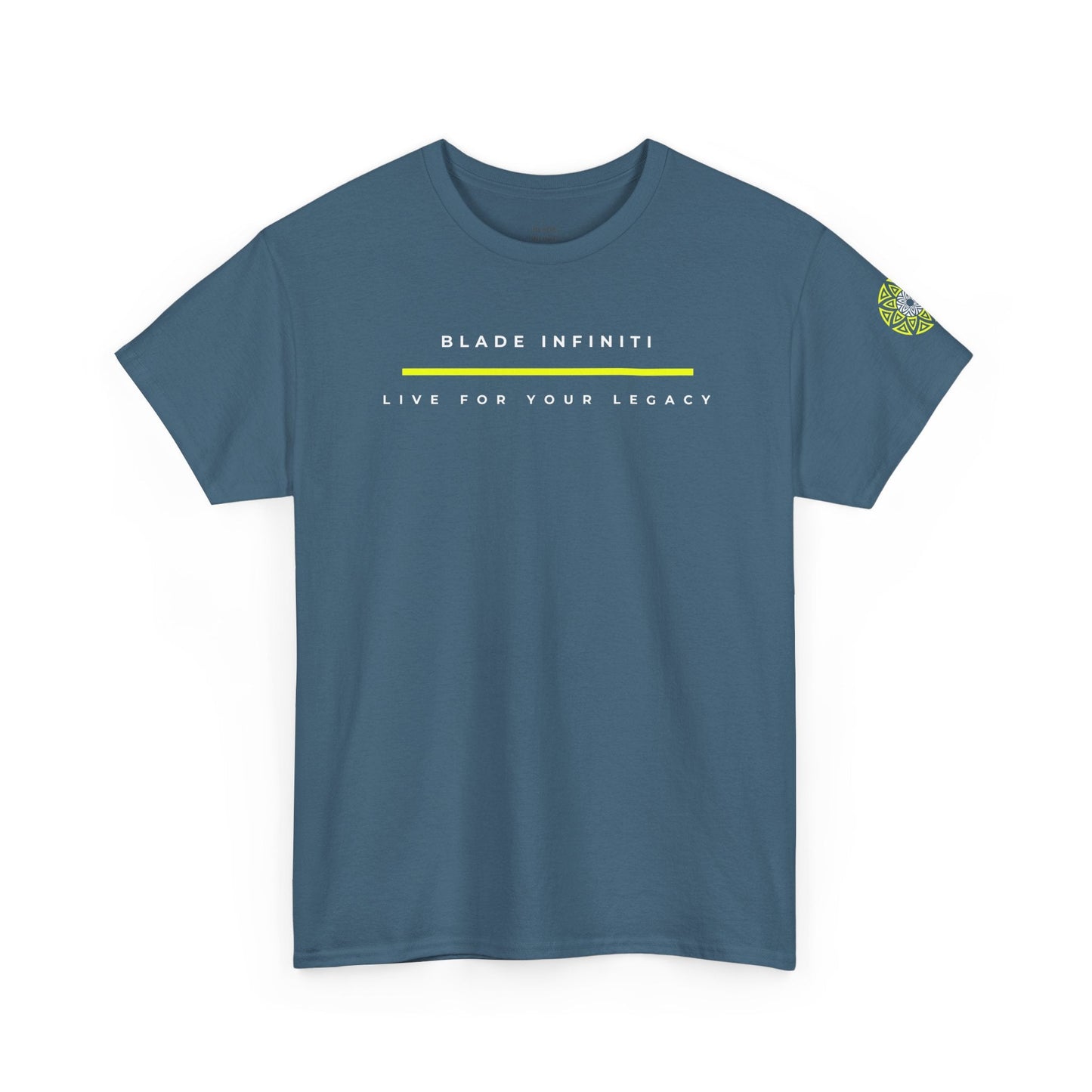 Geometric King Version 2 Neon Green Tiger Back T-Shirt