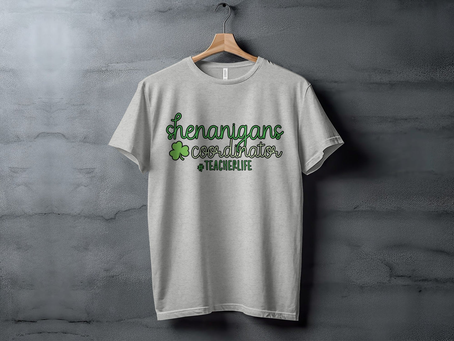 Shenanigans Coordinator Plus Teacher Life St Patrick T-Shirt