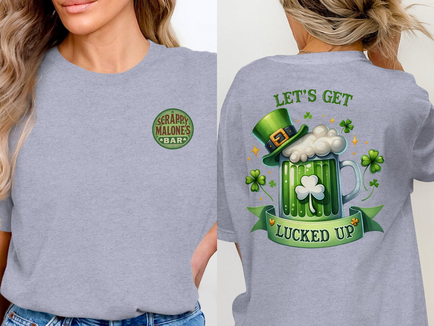 Scrappy Malone's Bar, Irish Pub, Shamrock Decor, Unique Gift, Other Products, St Patrick's Day Bar Sign, Irish Decor
