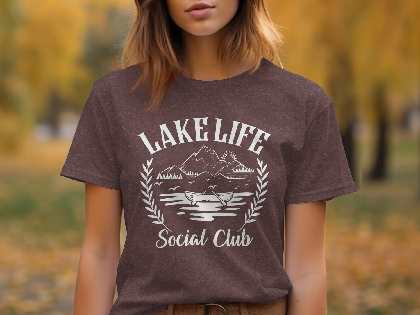 Lake Life Social Club Boating Outdoor Activity T-Shirt