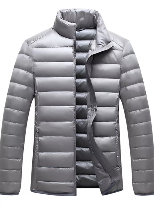 Men's Plus Size Lightweight Zip Up Jacket