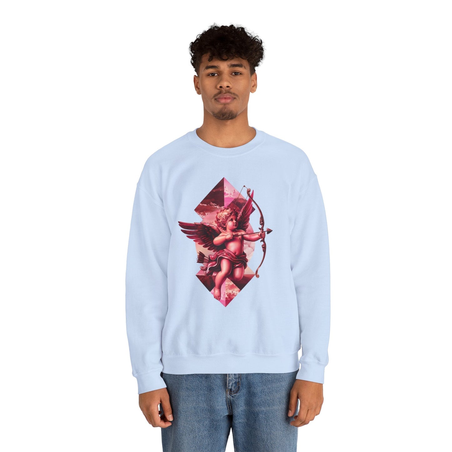 Cupid's Bow + Arrow - Love, Infiniti Unisex Crewneck Sweater
