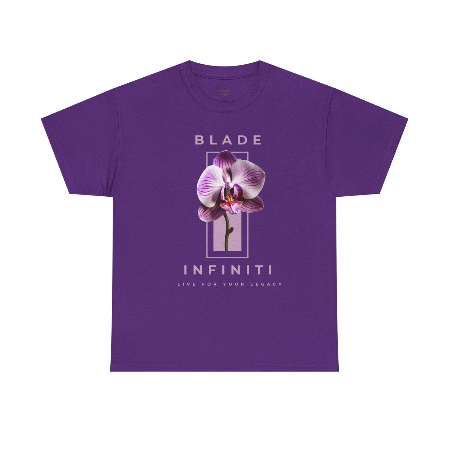 Essence of Infiniti Dainty Purple Floral T-Shirt