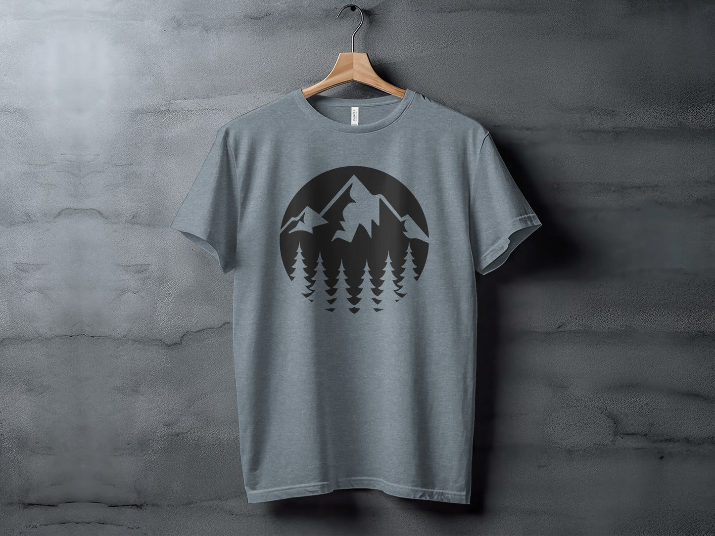 Nature Landscape Adventure Outdoor Graphic Design T-Shirt