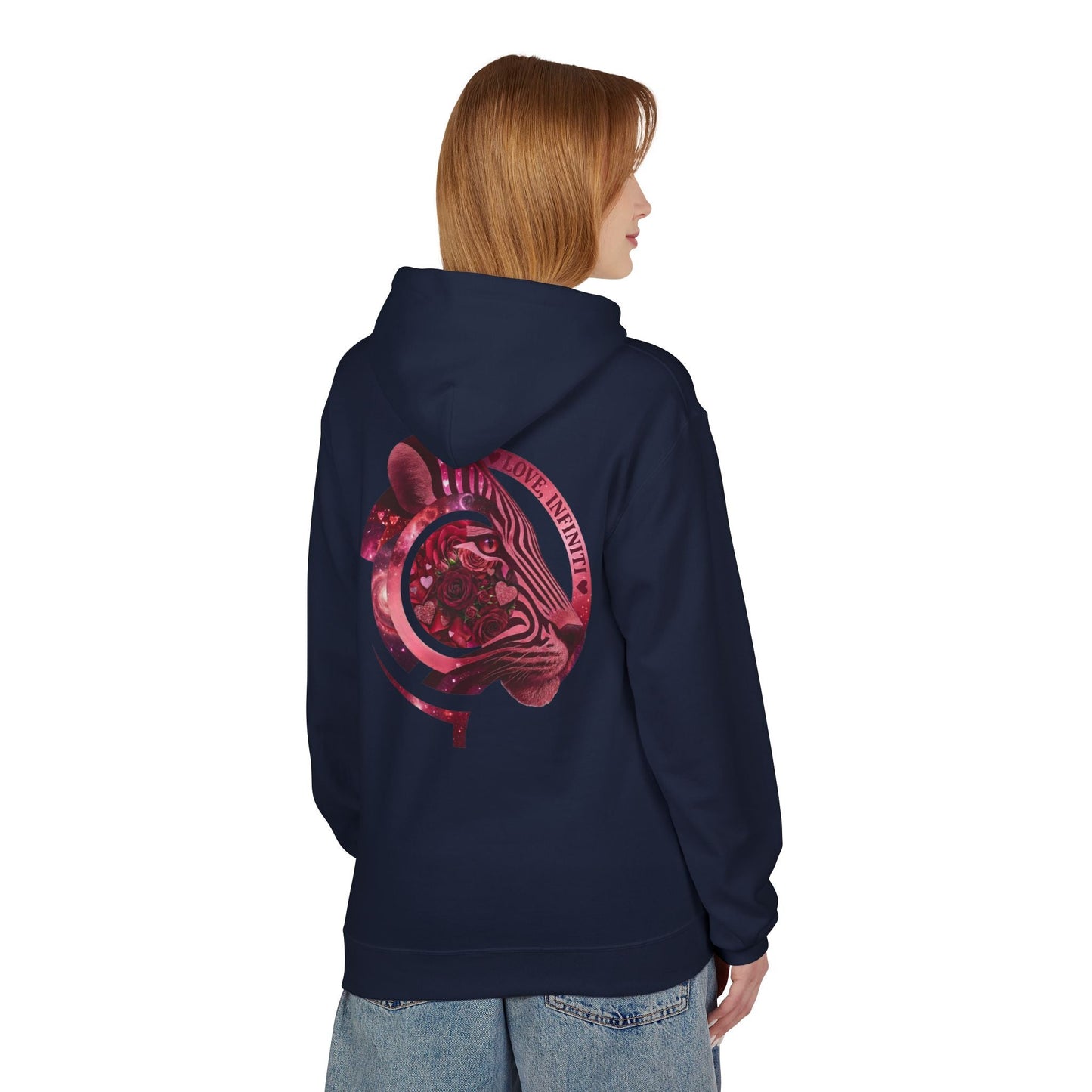 Safari Bloom Tiger Love, Infiniti Hoodie
