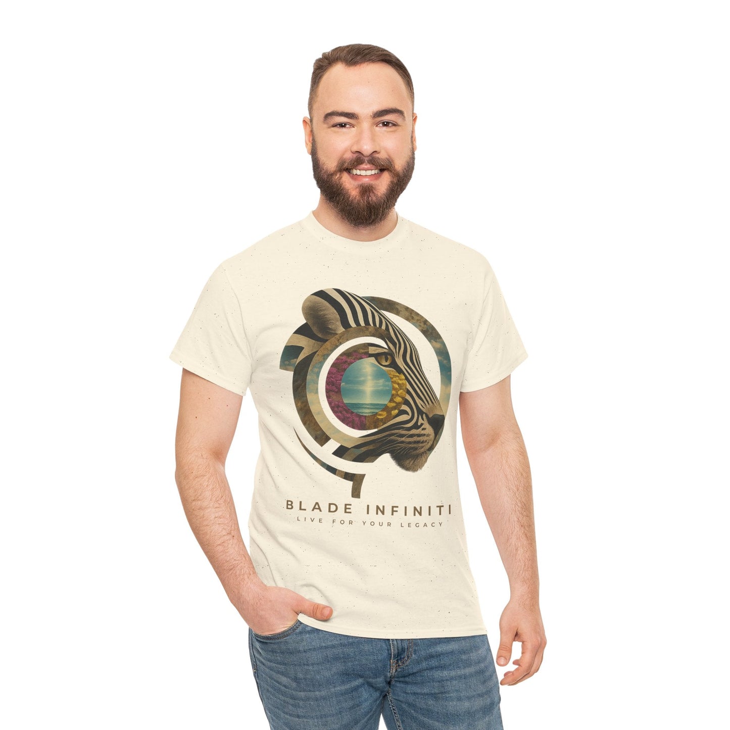 Safari Bloom Tiger T-Shirt
