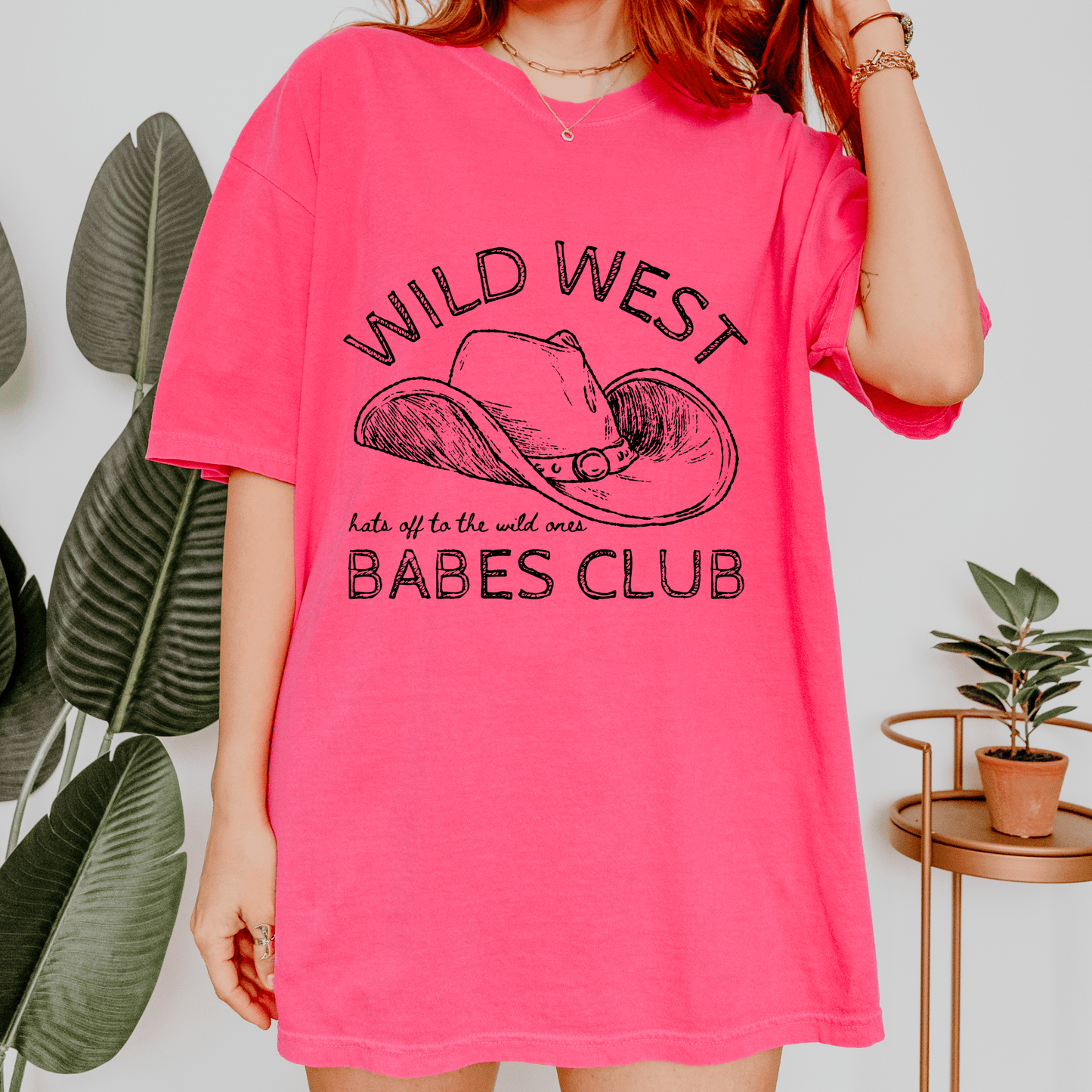 Wild West Babes Club  T-shirt or Crewneck Sweatshirt