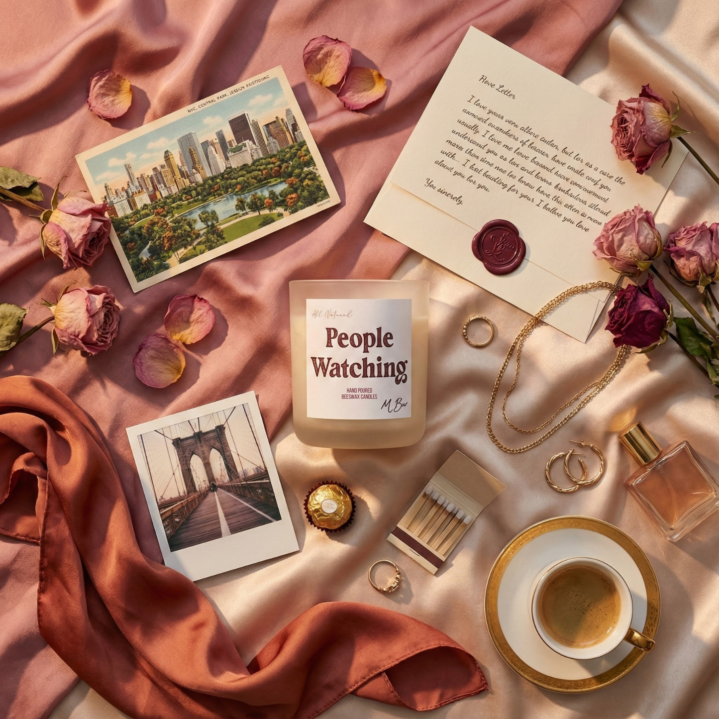 People Watching Candle