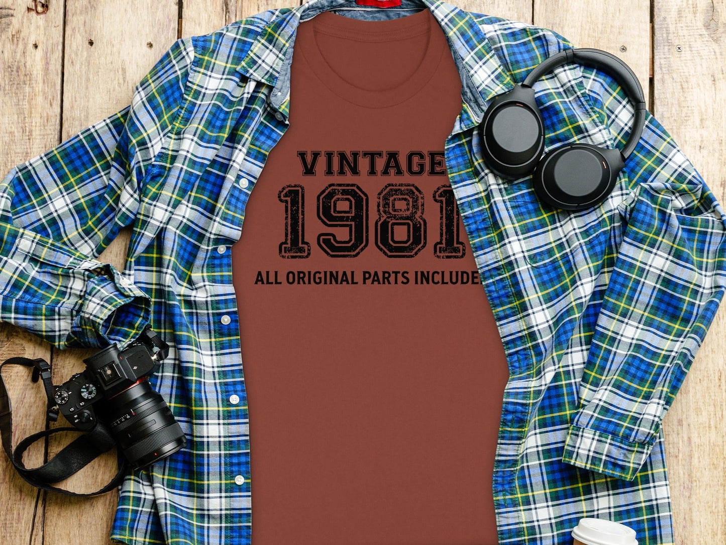 Vintage Style 1981 All Original Parts Included T-Shirt