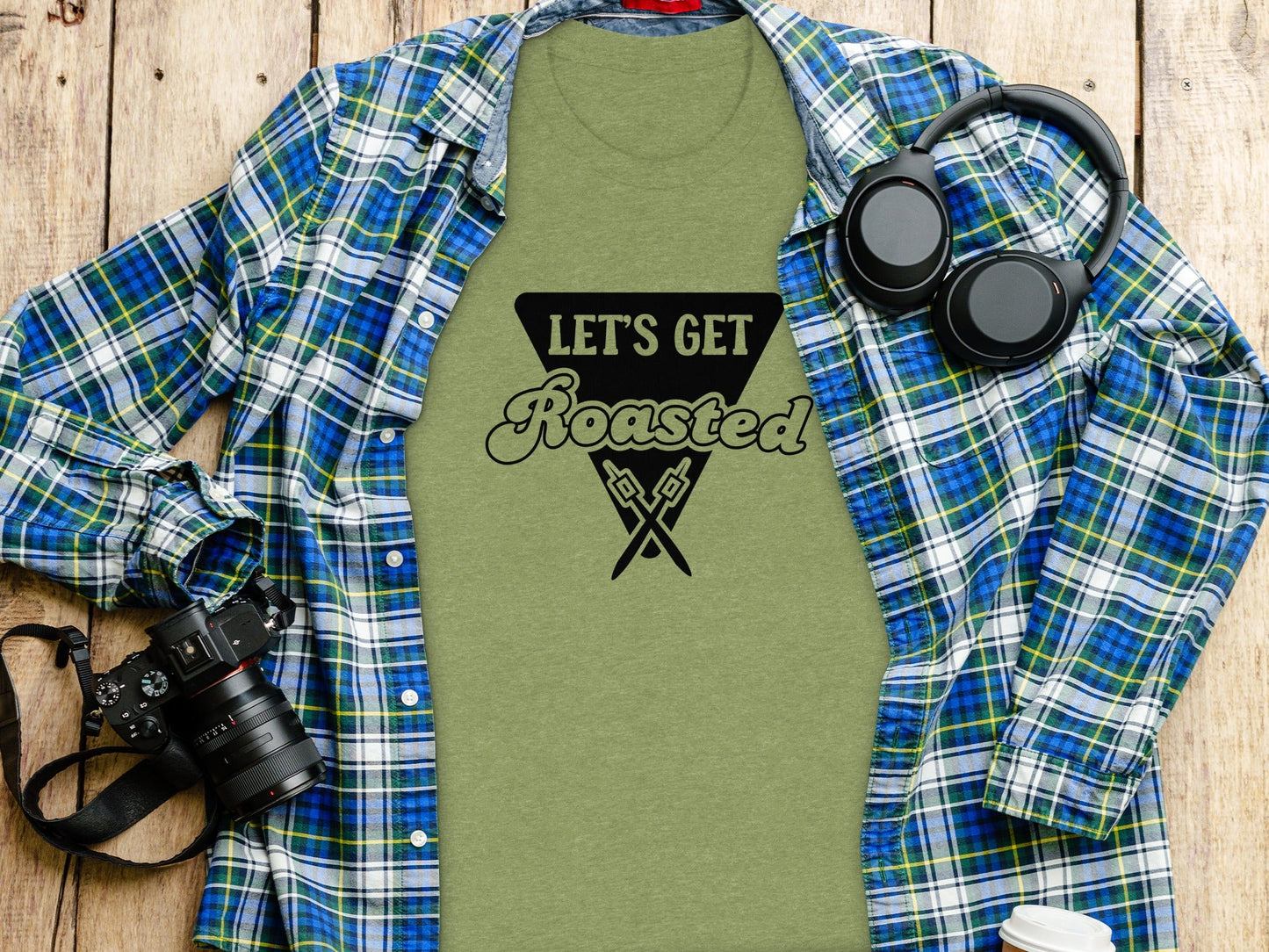 Let's Get Roasted Marshmallow Roasting Sticks T-Shirt