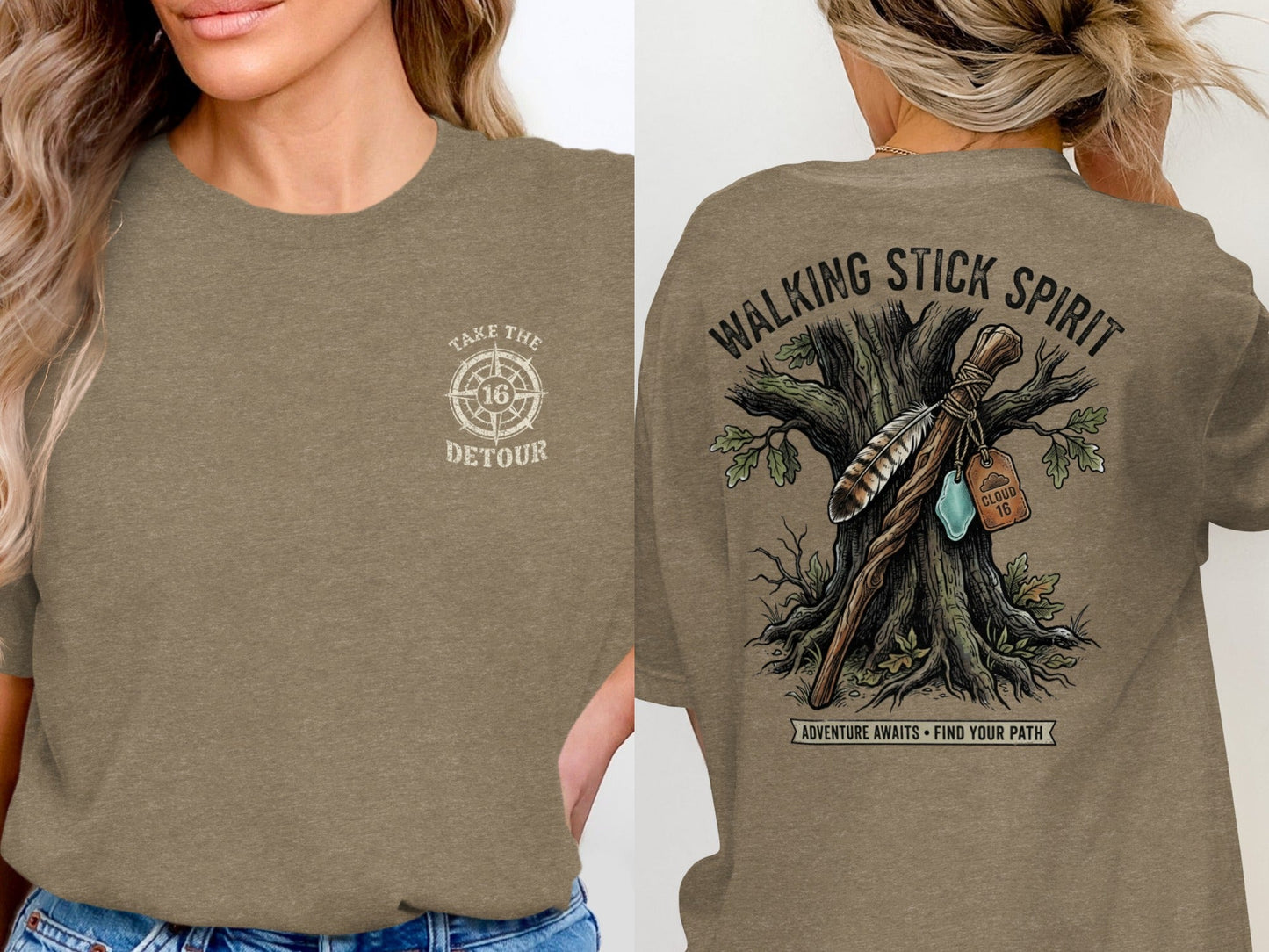 Wanderer's Path Spirit Graphic T-Shirt