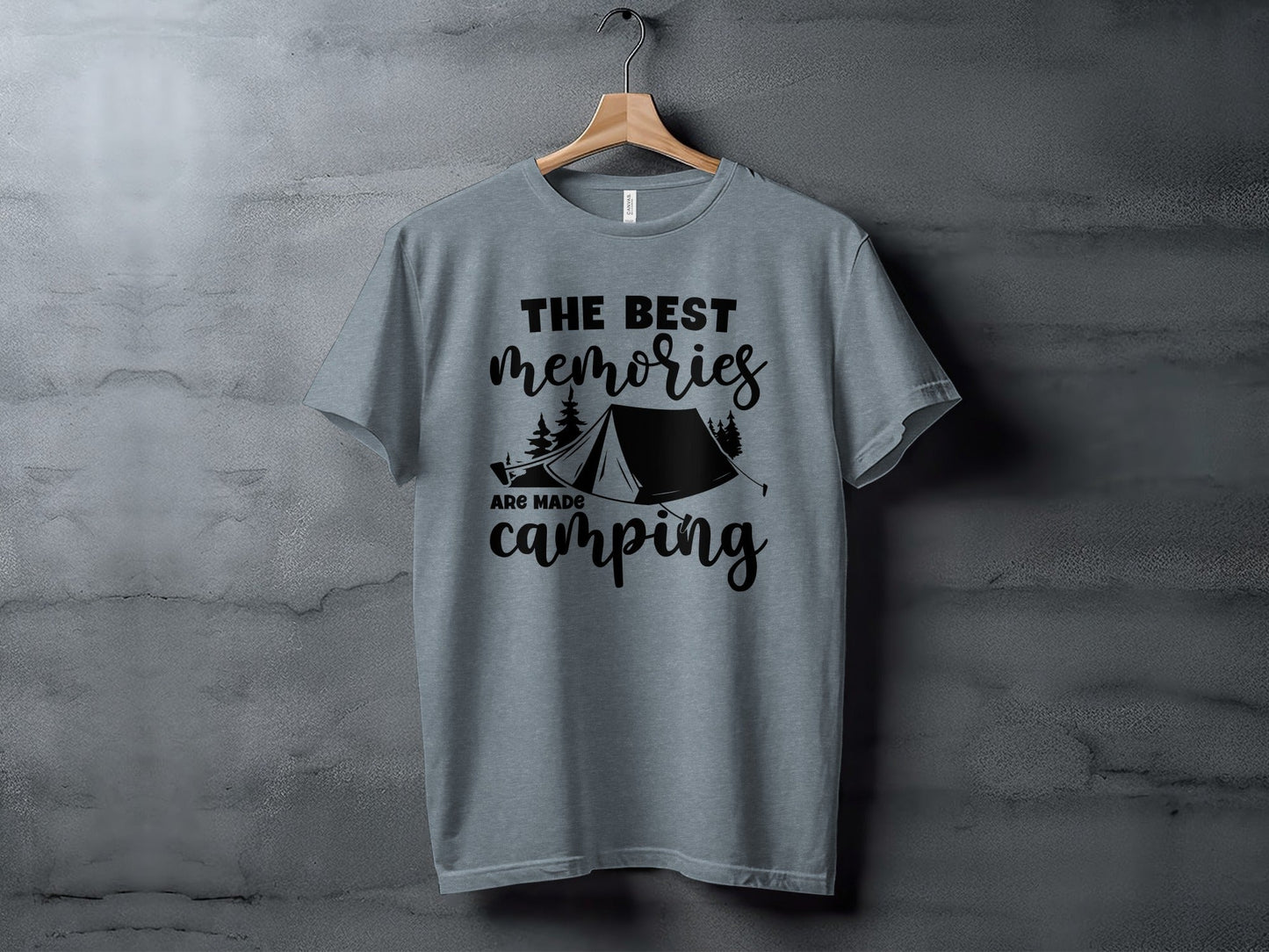 The Best Memories Are Made Camping Outdoors T-Shirt