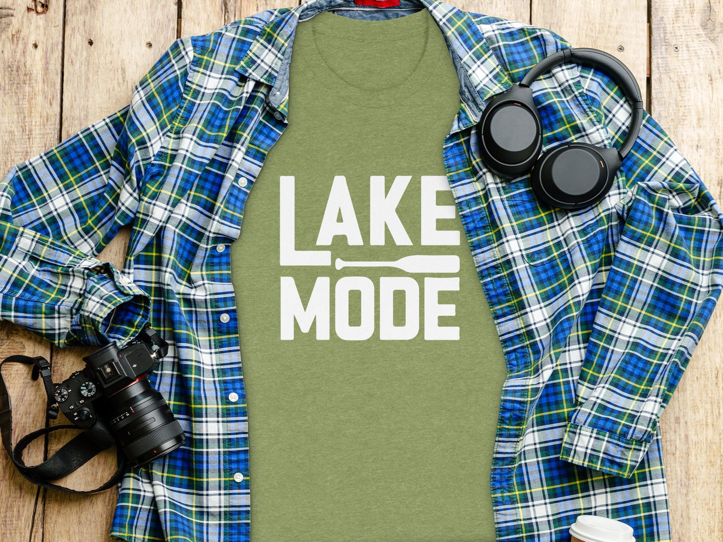 Embrace the Lake Life with Our Cool Lake Mode T-Shirt