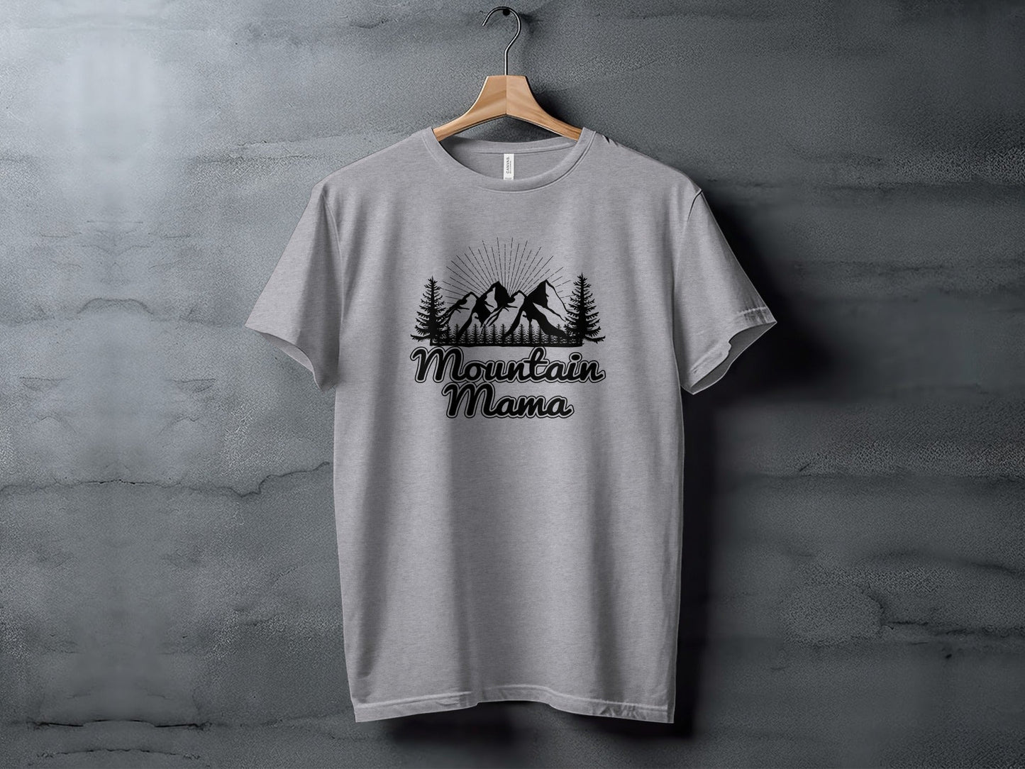 Mountain Mama Adventure Design Ideal Mother's Day T-Shirt