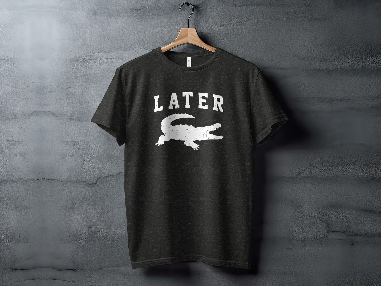 Later Alligator Crocodile Funny Sarcastic Phrase T-Shirt