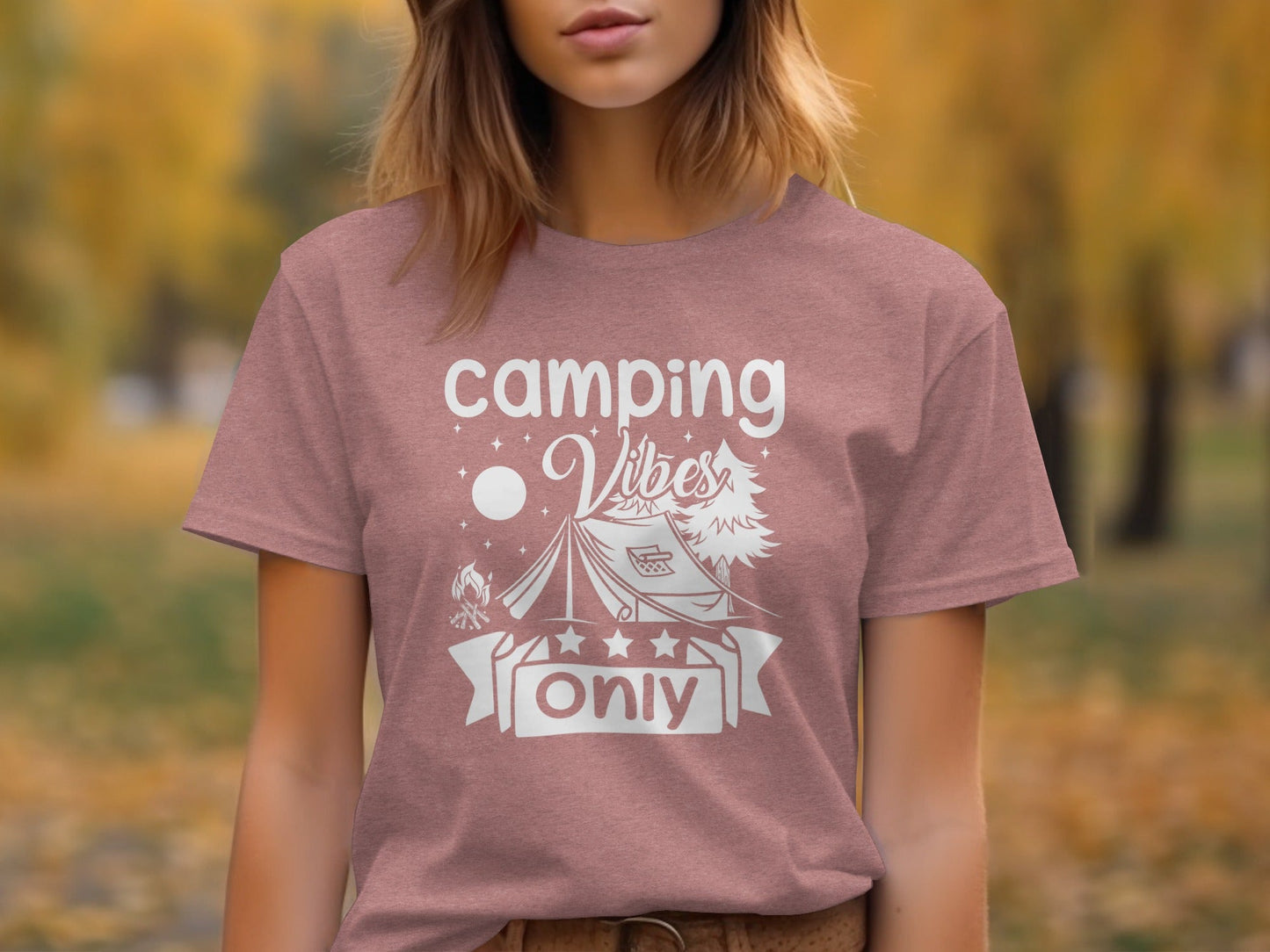 Camping Vibes Only Night Under the Stars T-Shirt