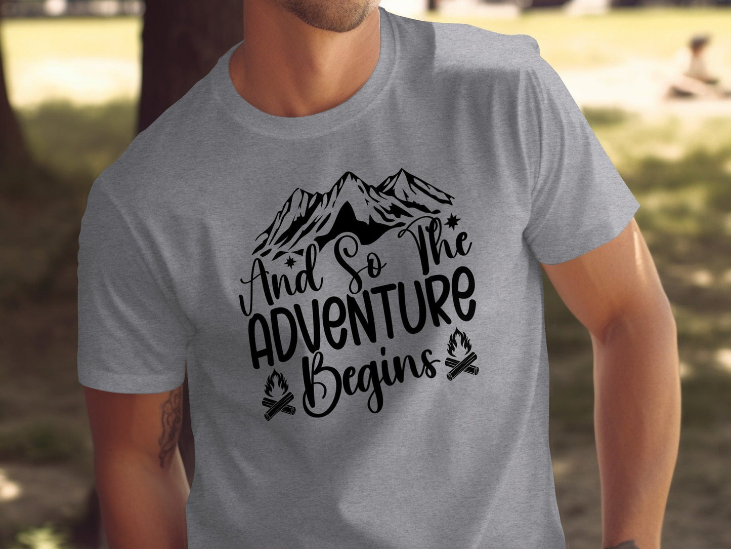 And So the Adventure Begins Graphic Novelty T-Shirt