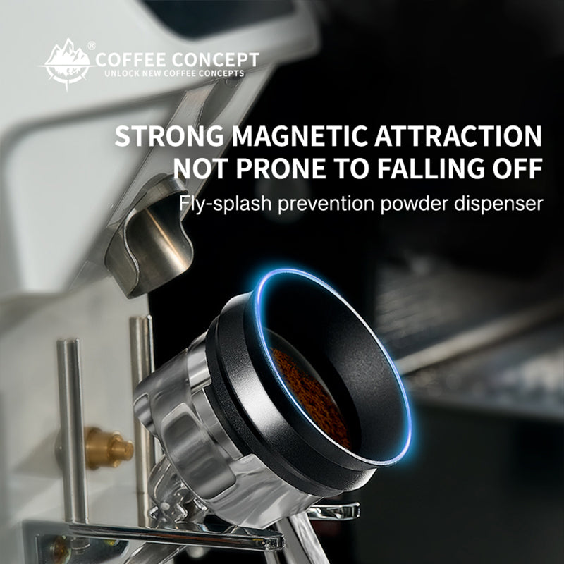 Best Magnetic Dosing Ring for Espresso - Anti-Static Coffee Funnel 51/53/58mm Under $8