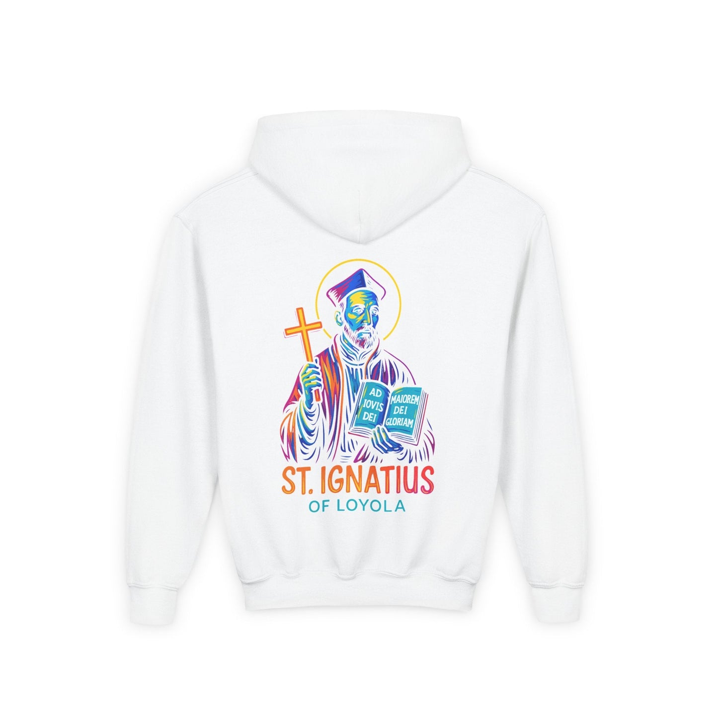 St. Ignatius of Loyola | Kids Catholic Hoodie | AMDG