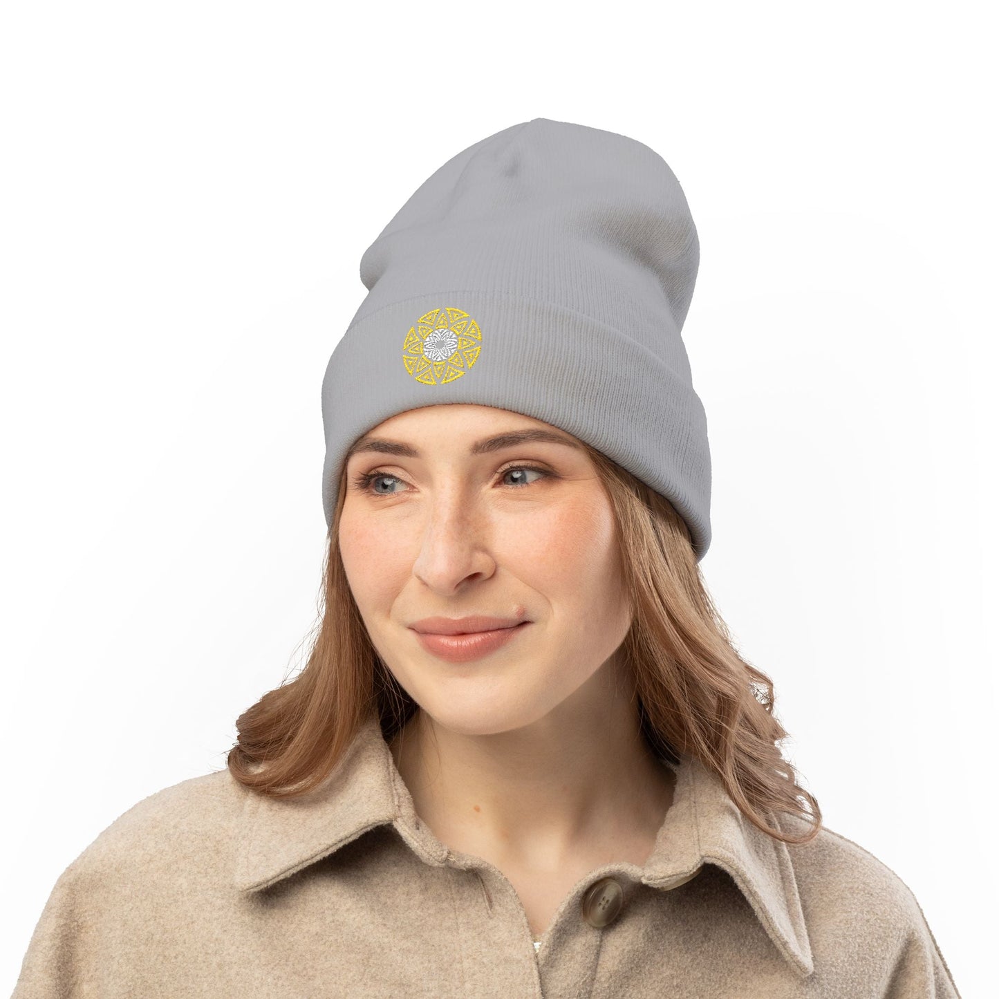 Ethereal Azteca Logo Knit Beanie