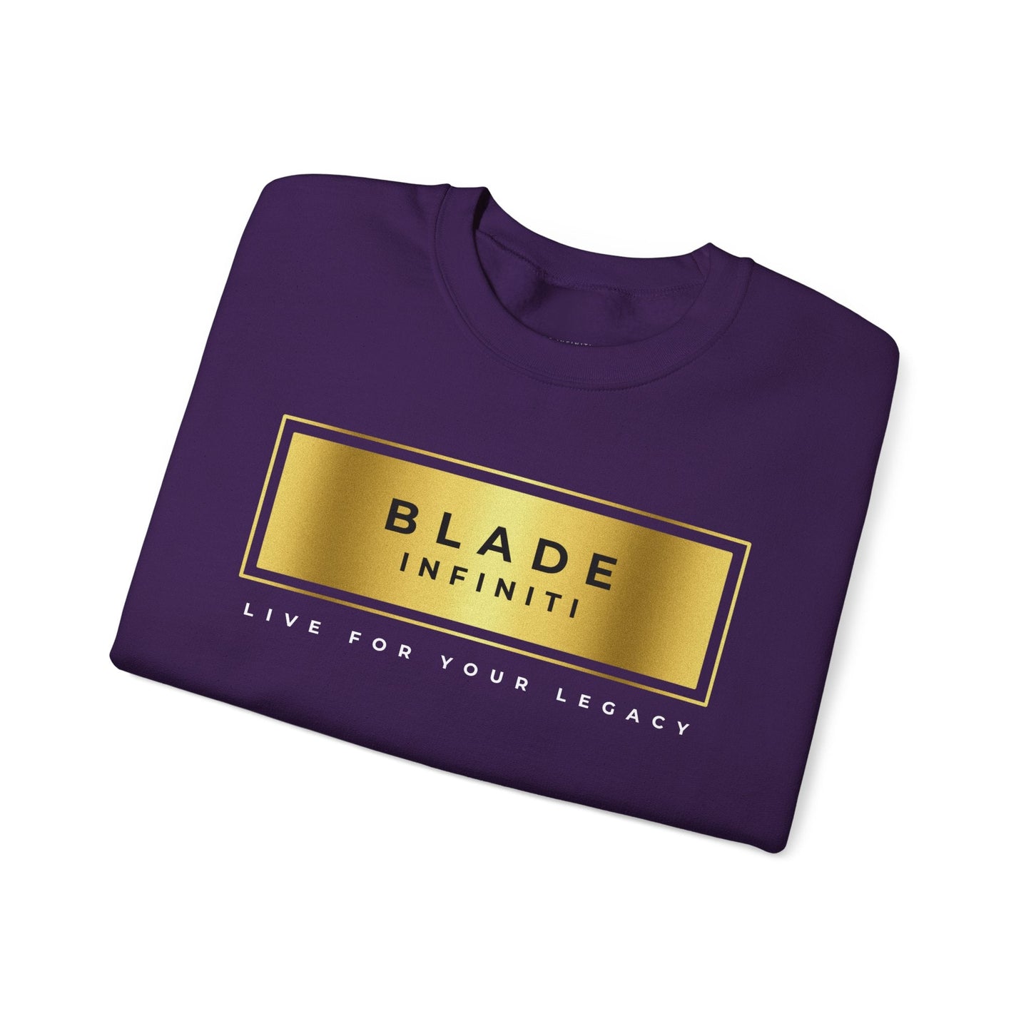 Legacy Essential Gold Unisex Crewneck Sweater