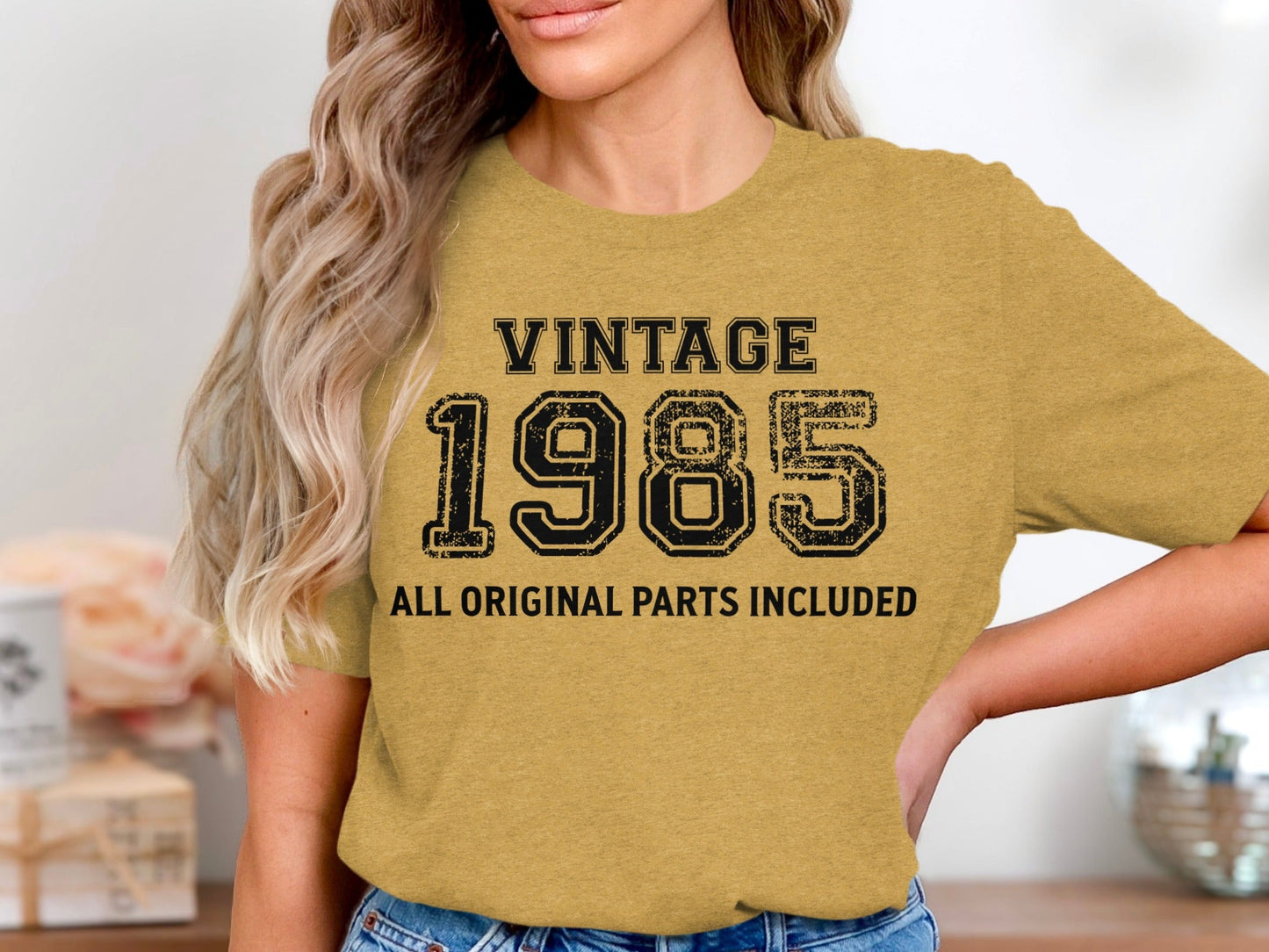 Vintage 1985 All Original Parts Included Birthday T-Shirt