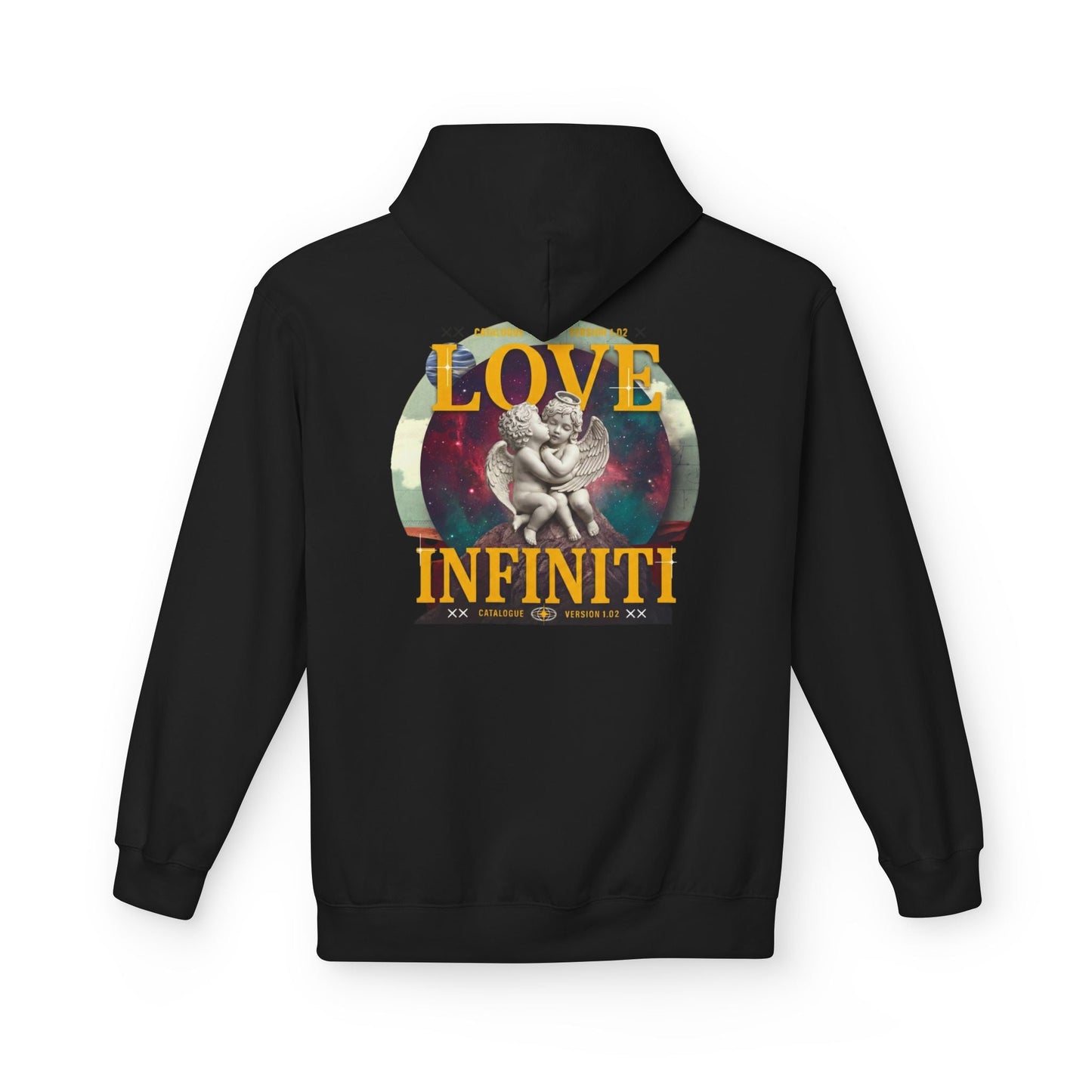 Celestial Love, Infiniti Unisex Couples Hoodie