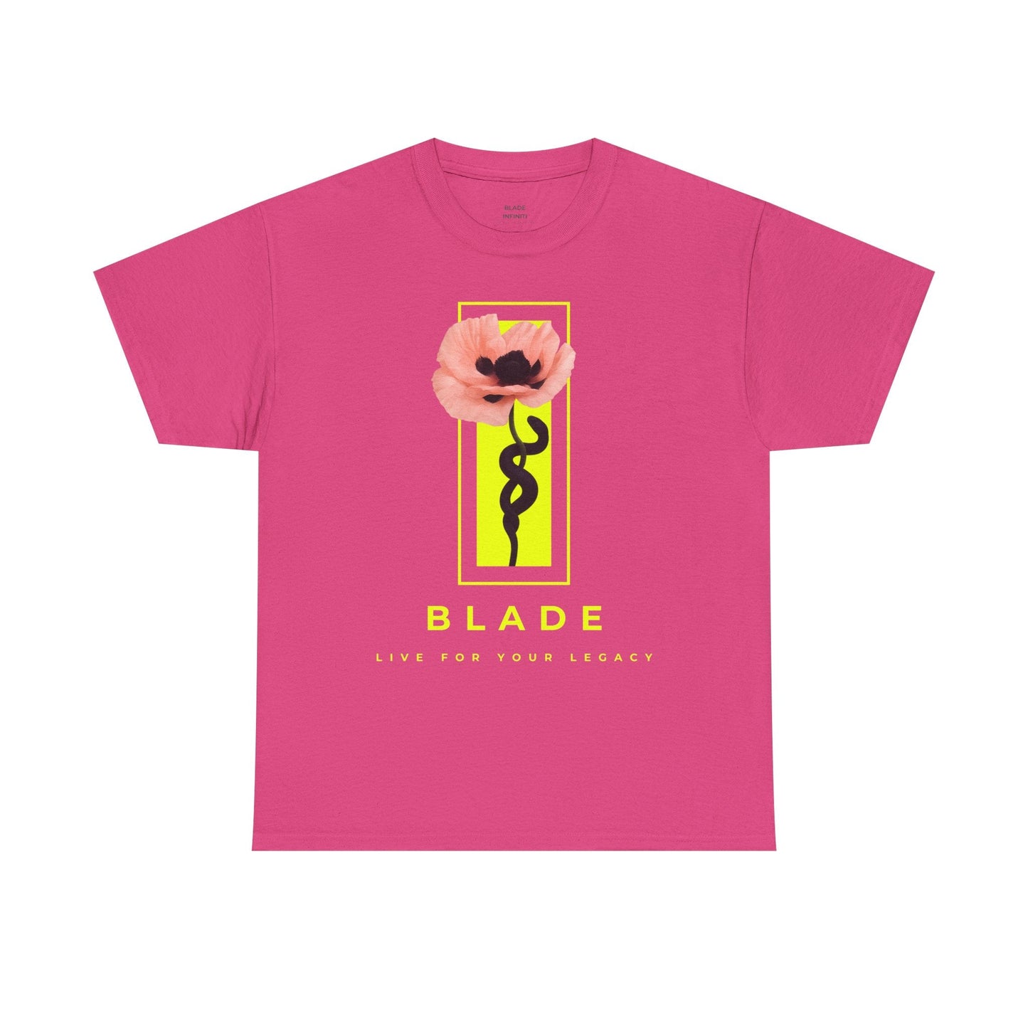 Venom Blossom Pink/Indigo/Neon Green Floral T-Shirt