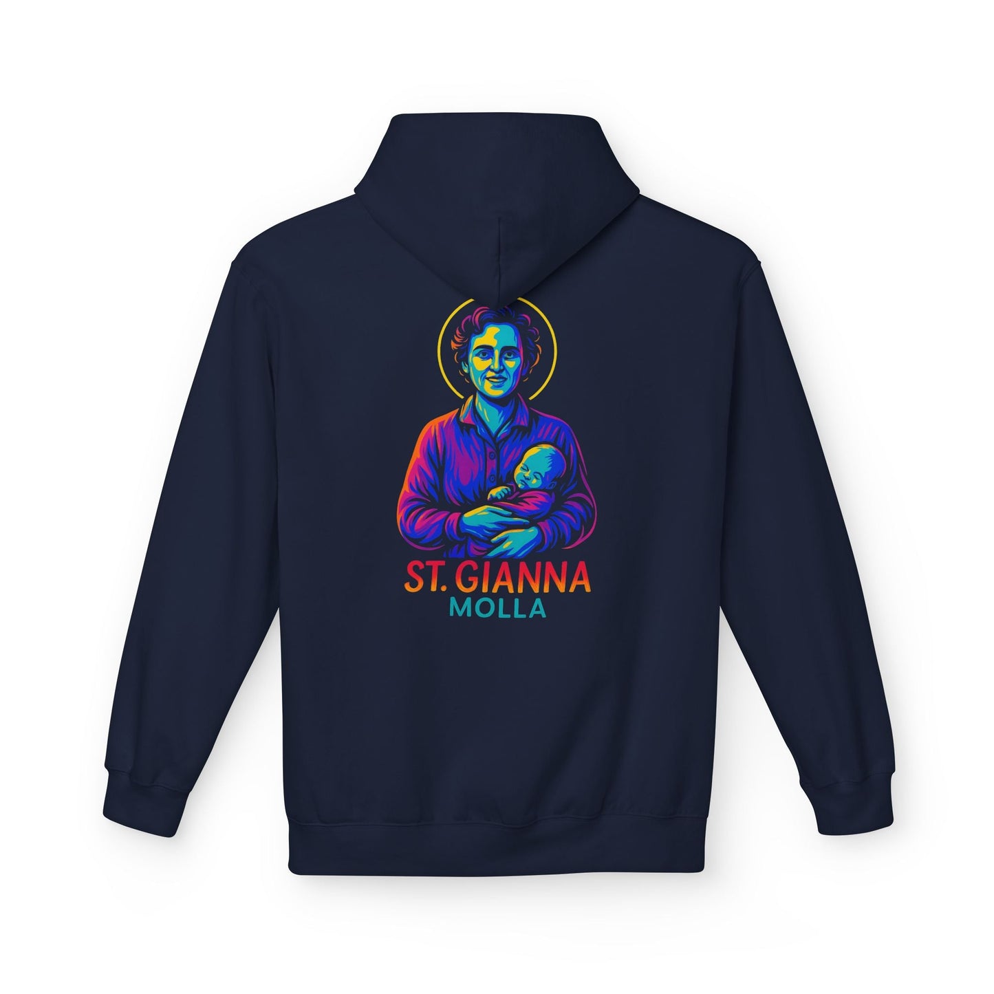 St. Gianna Molla | Catholic Hoodie | Pro-Life Witness