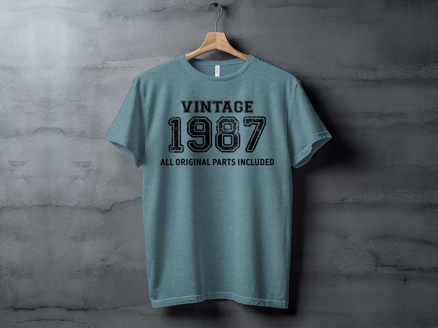 Vintage 1987 All Original Parts Included Birthday T-Shirt