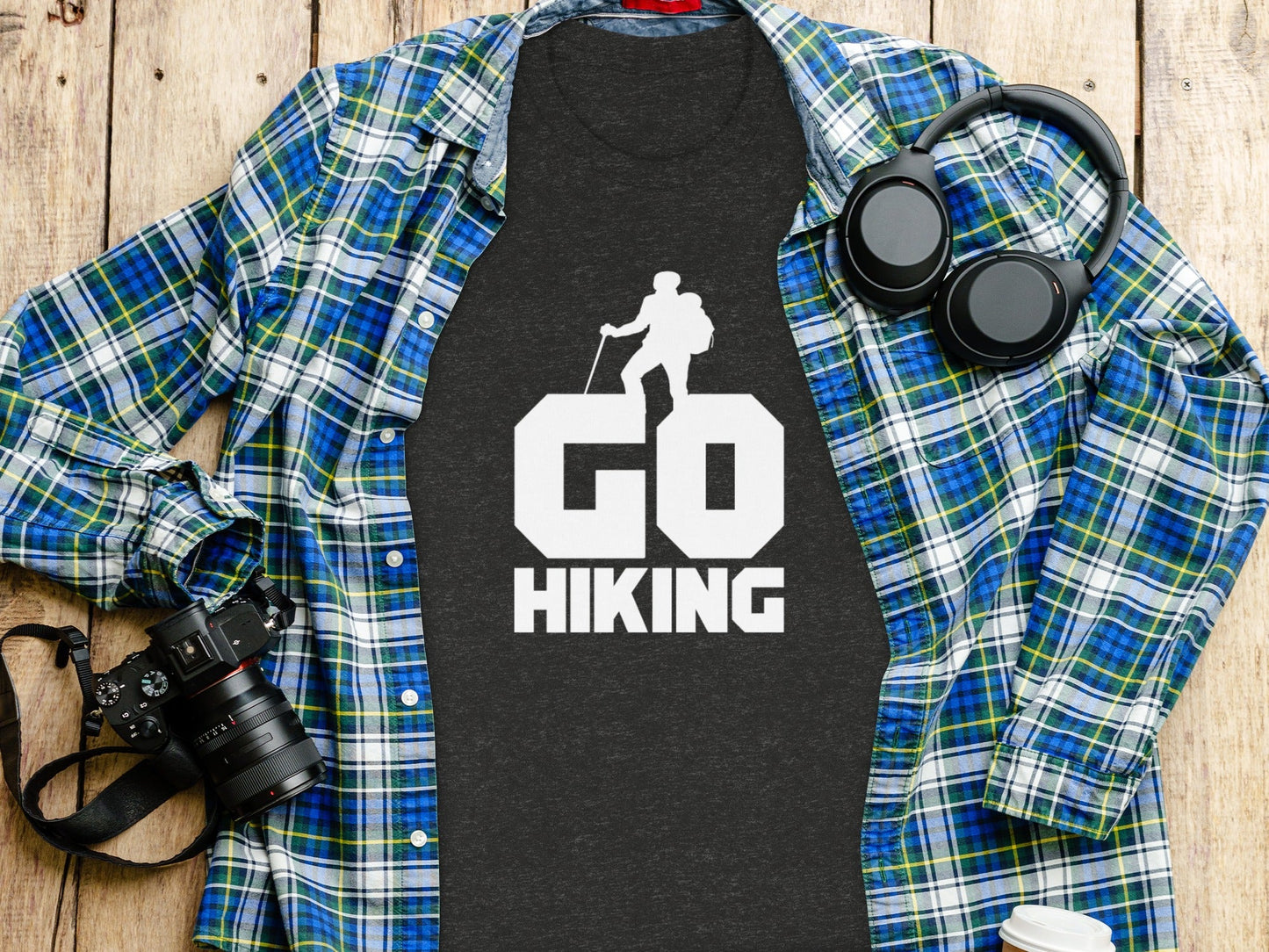 Go Hiking Motivation For Adventurous Hikers T-Shirt