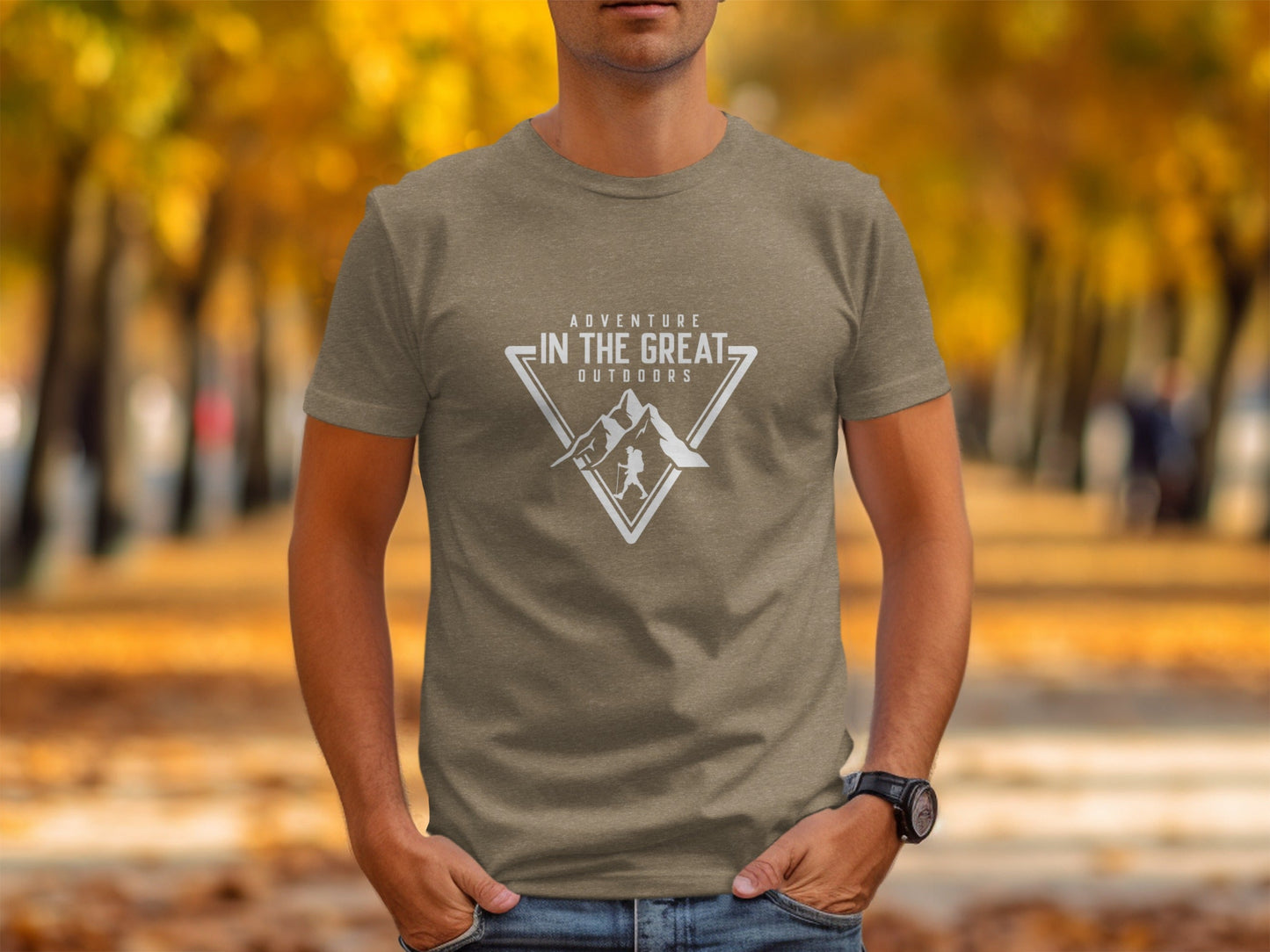 Adventure In The Great Outdoors Mountains T-Shirt