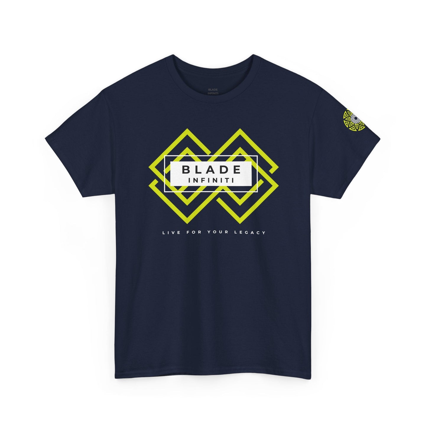 Geometric Odyssey Version 4 Neon Green T-Shirt