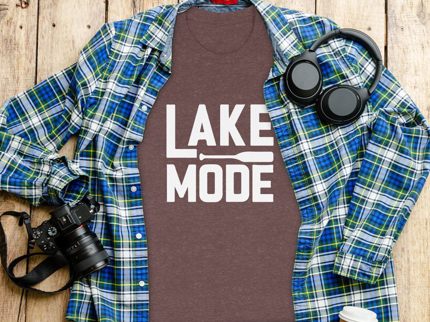 Embrace the Lake Life with Our Cool Lake Mode T-Shirt