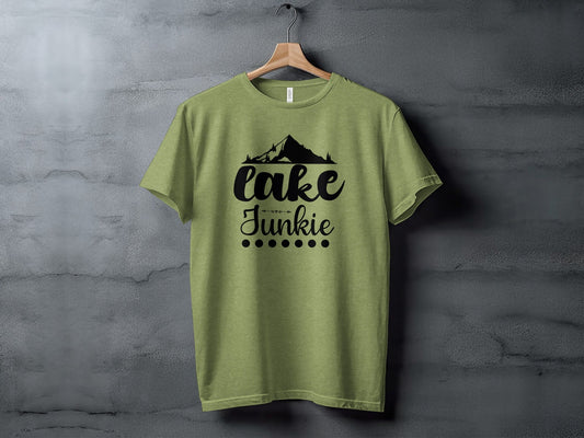 Lake Junkie Nature Lover Mountain Graphic Adventure T-Shirt