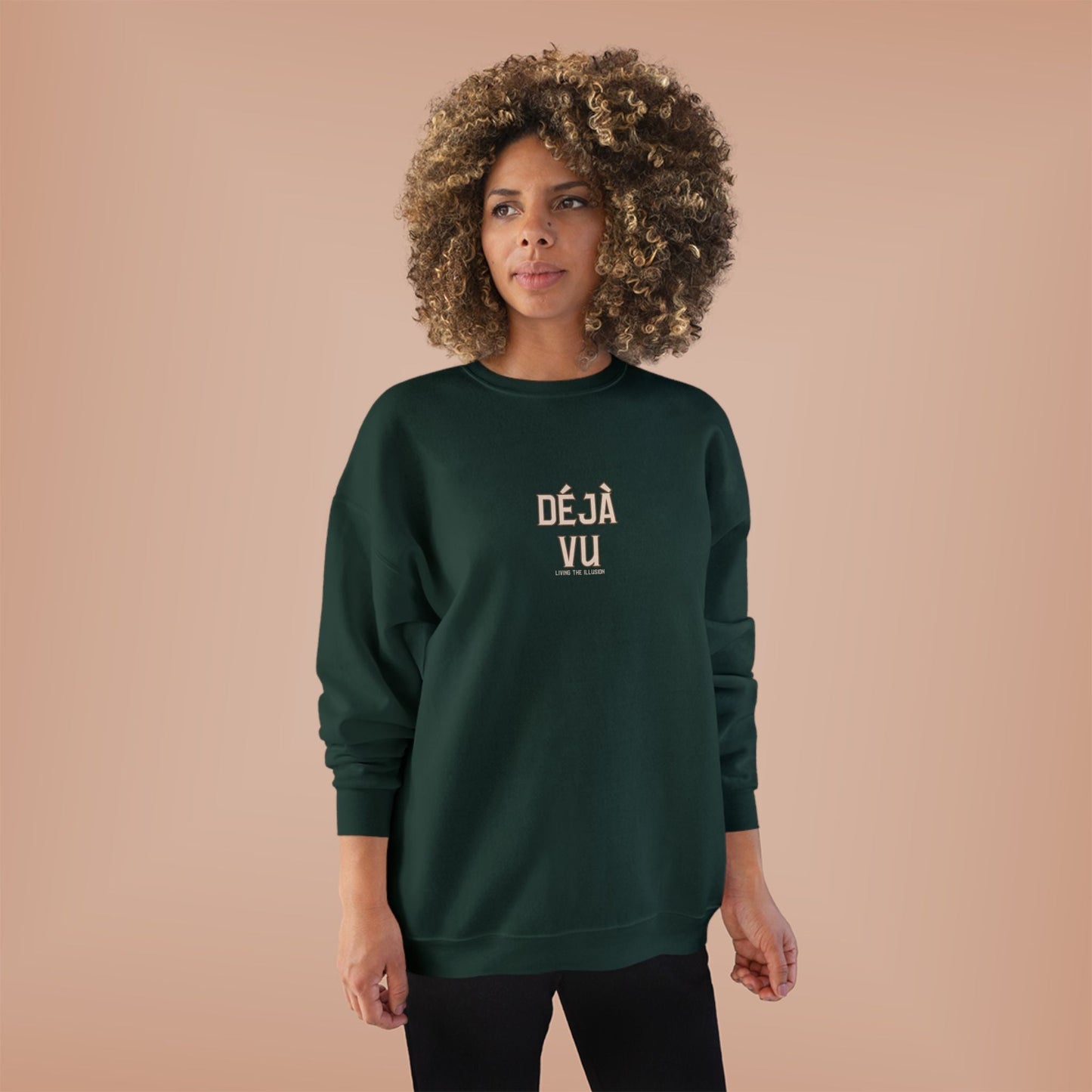 Deja Vu -living the illusion - Crewneck Sweatshirt