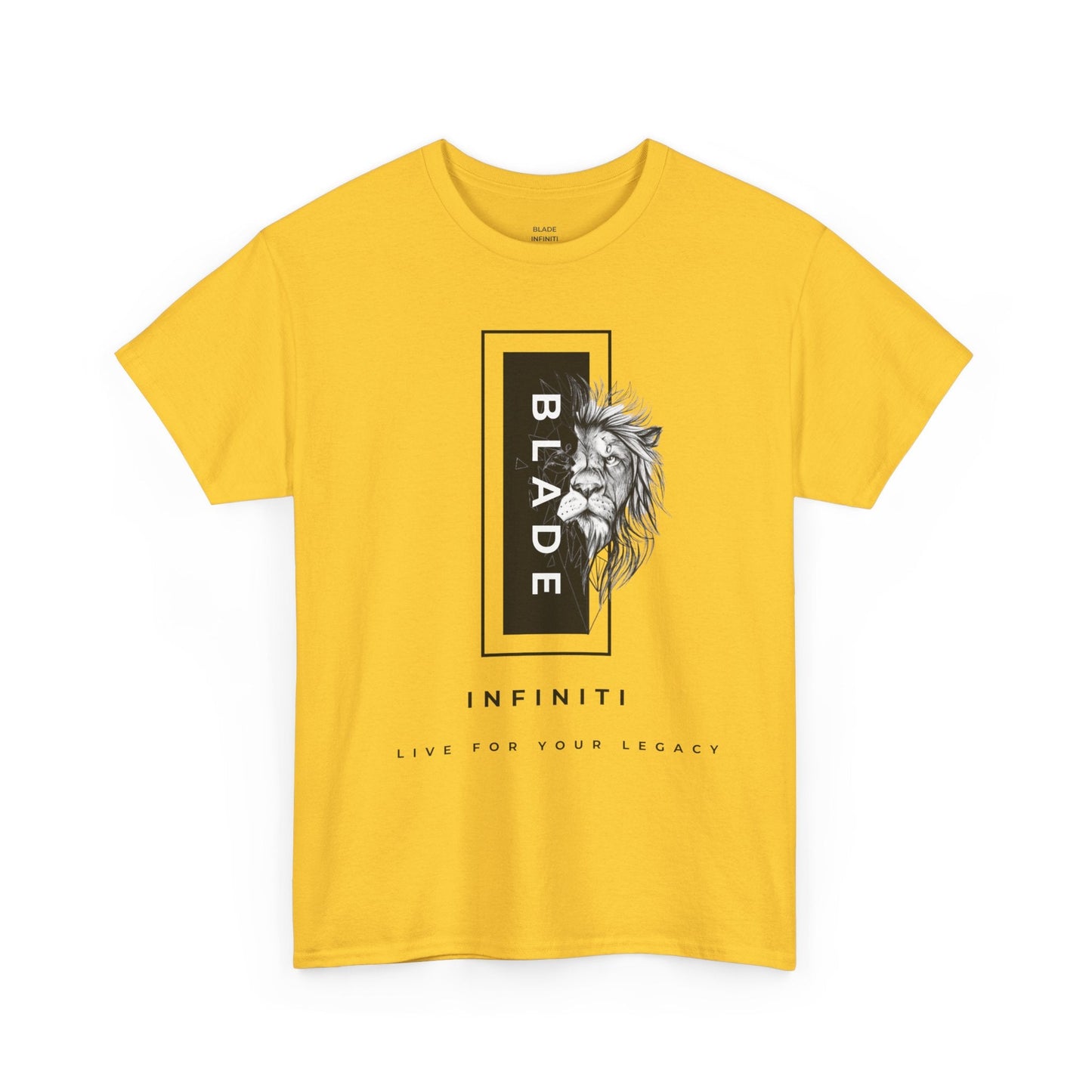 King Mane Legacy White/Black Lion T-Shirt